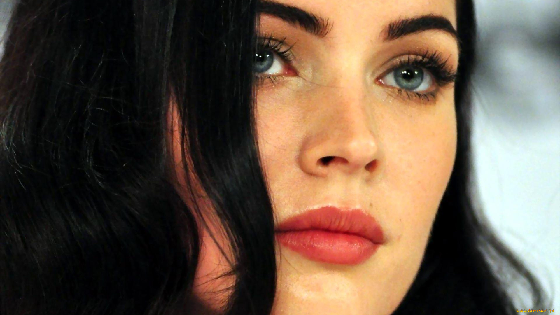 девушки, megan, fox, брюнетка, актриса, лицо