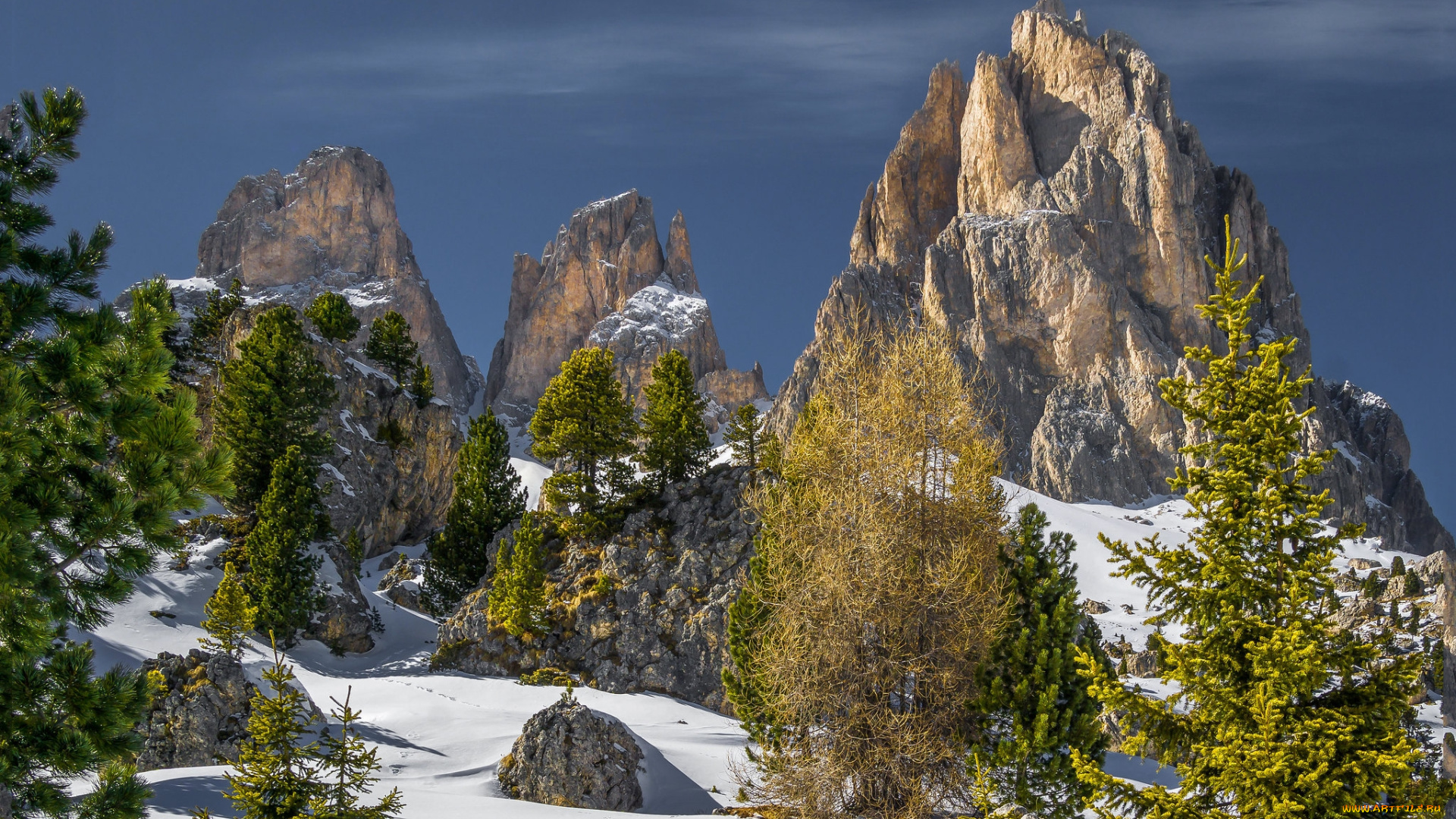 природа, горы, простор