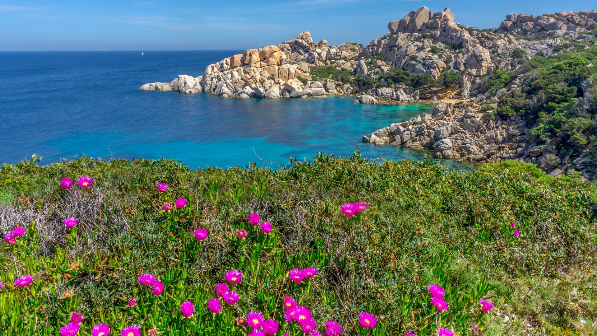 природа, побережье, простор