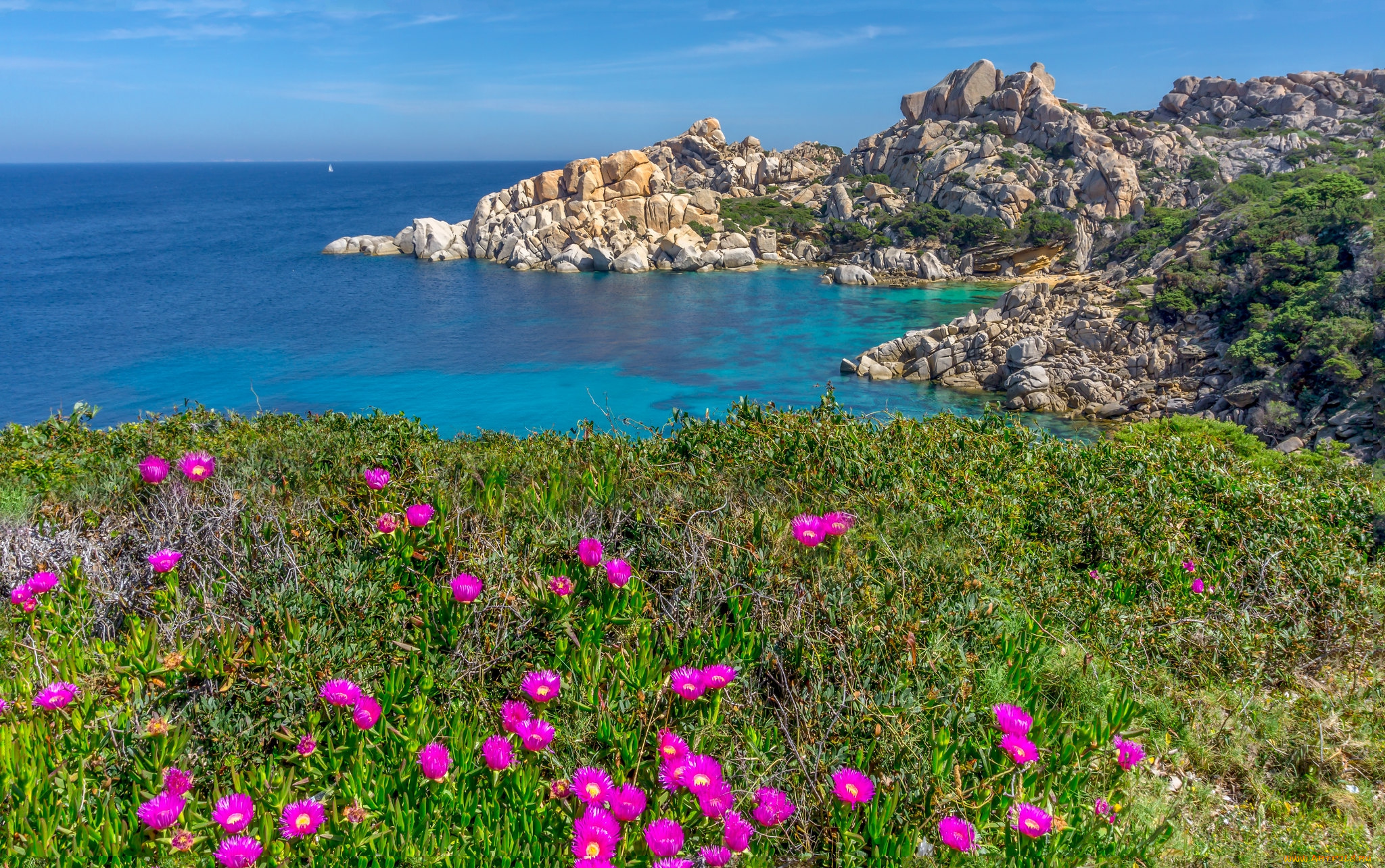 природа, побережье, простор