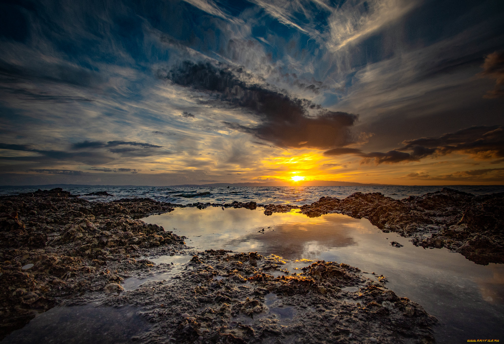 природа, восходы, закаты, простор