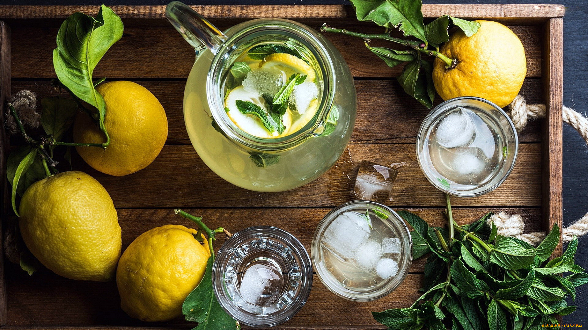 еда, цитрусы, лимон