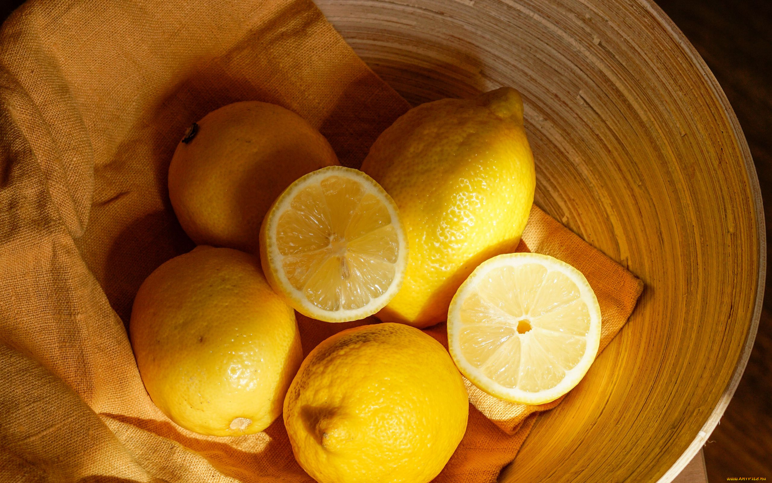 еда, цитрусы, лимон
