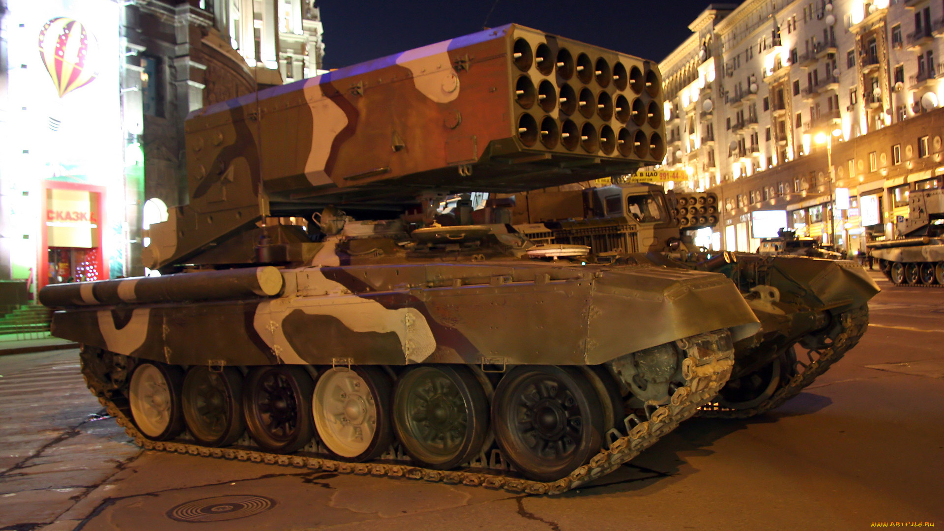 техника, военная, техника, буратино, улица, город