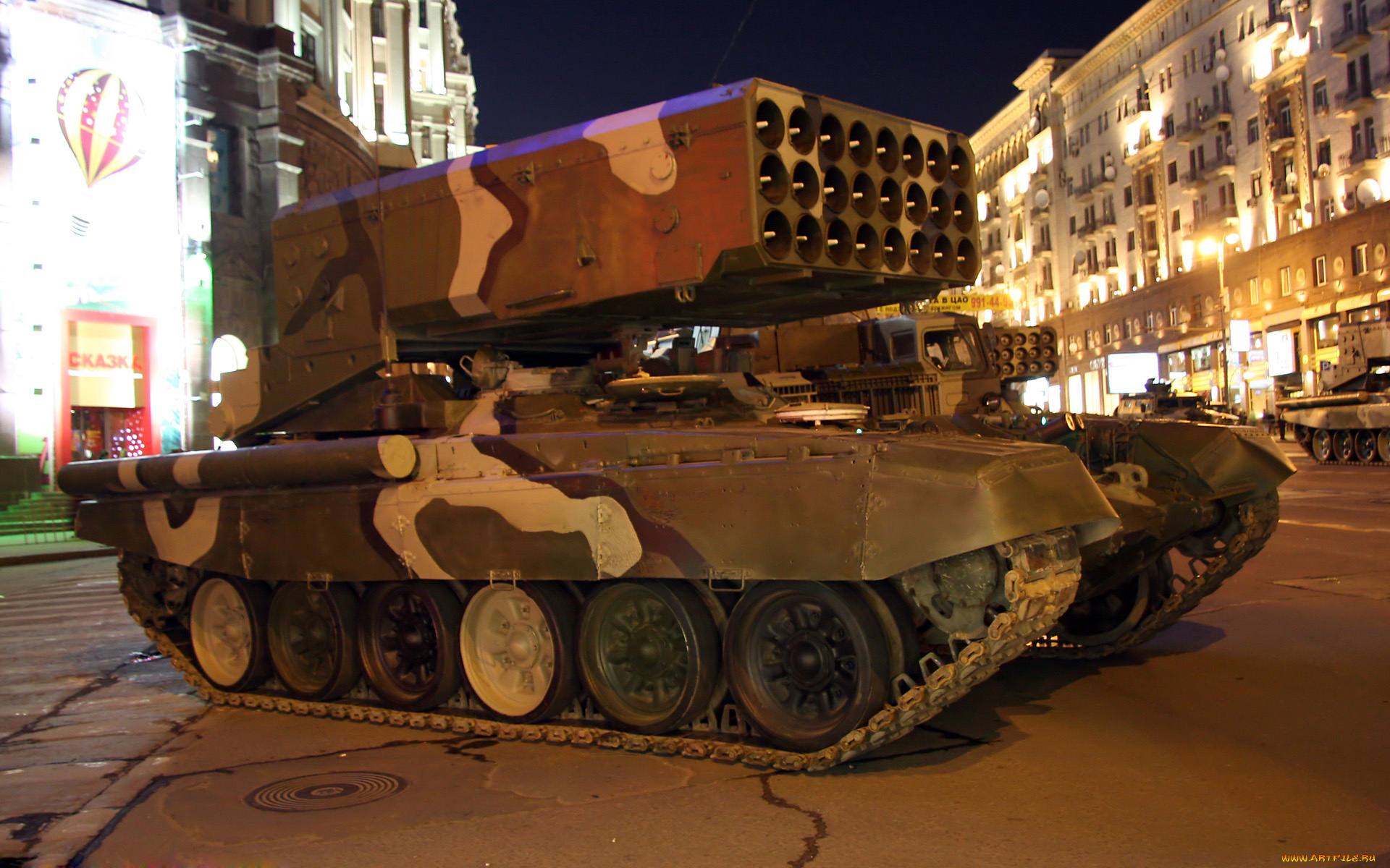 техника, военная, техника, буратино, улица, город