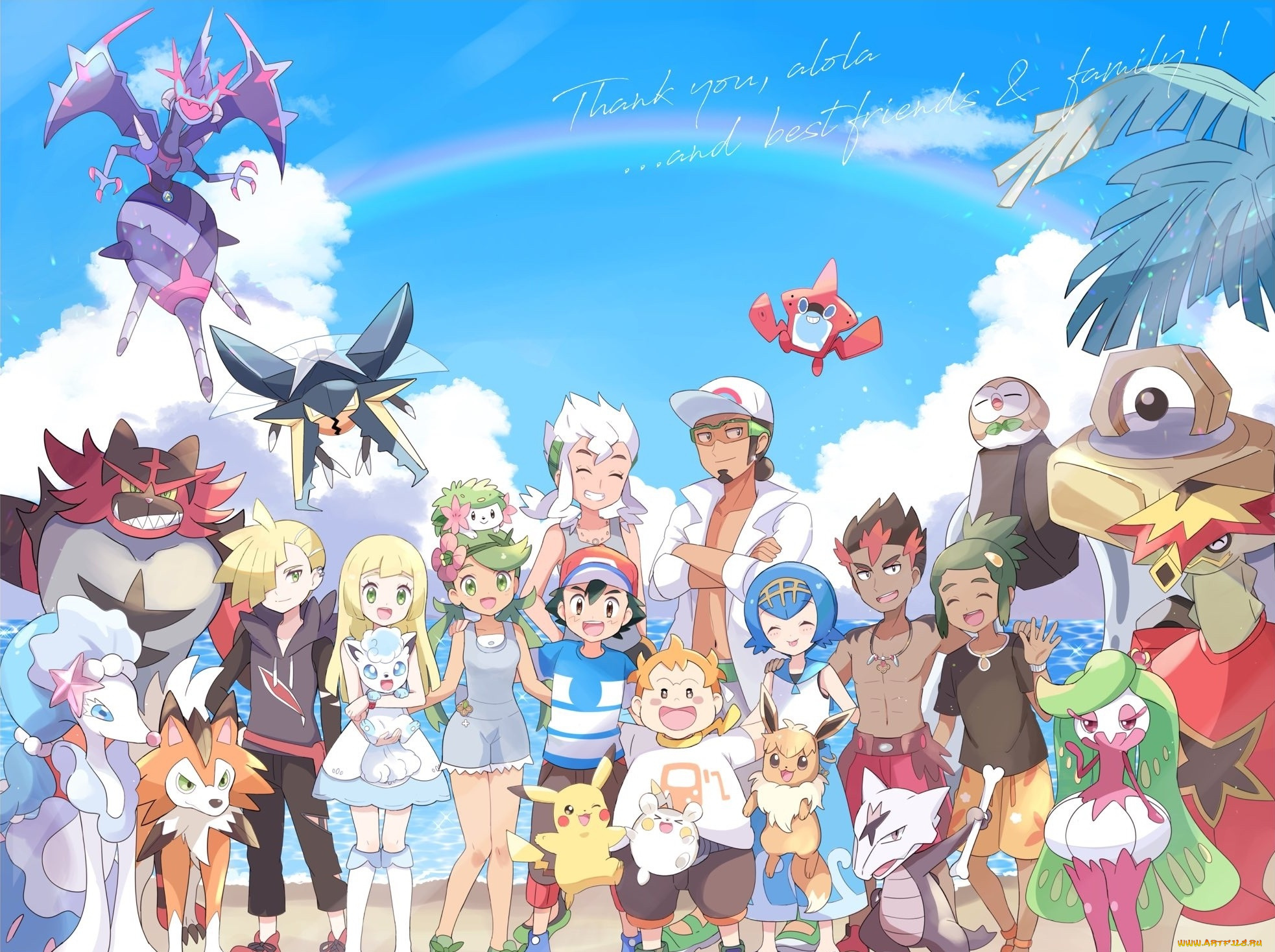 аниме, pokemon, покемон