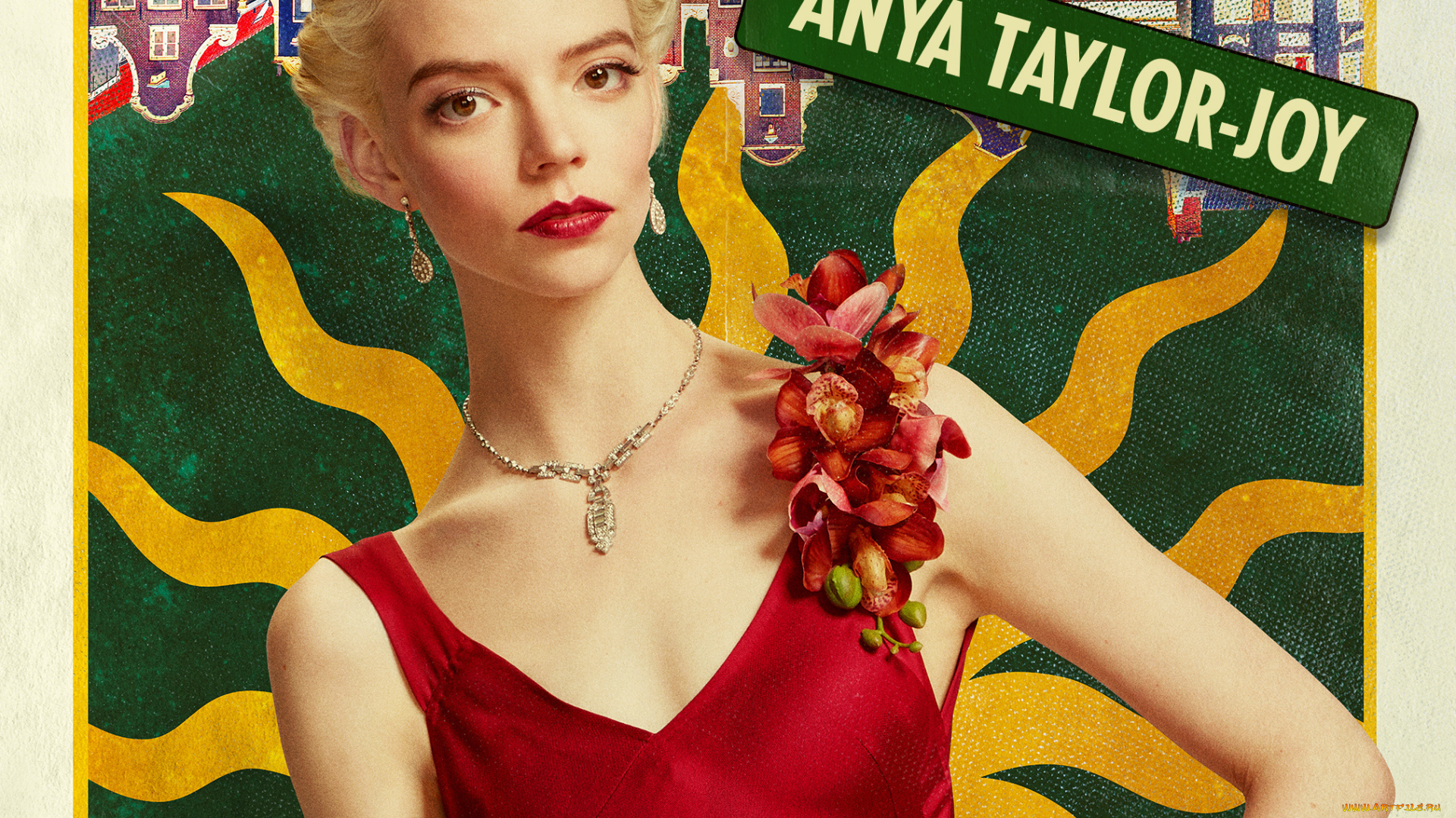 amsterdam, ||, 2022, кино, фильмы, amsterdam, амстердам, криминал, драма, детектив, author, oreskis, anya, taylor, joy, постер, аня, тейлор, джой