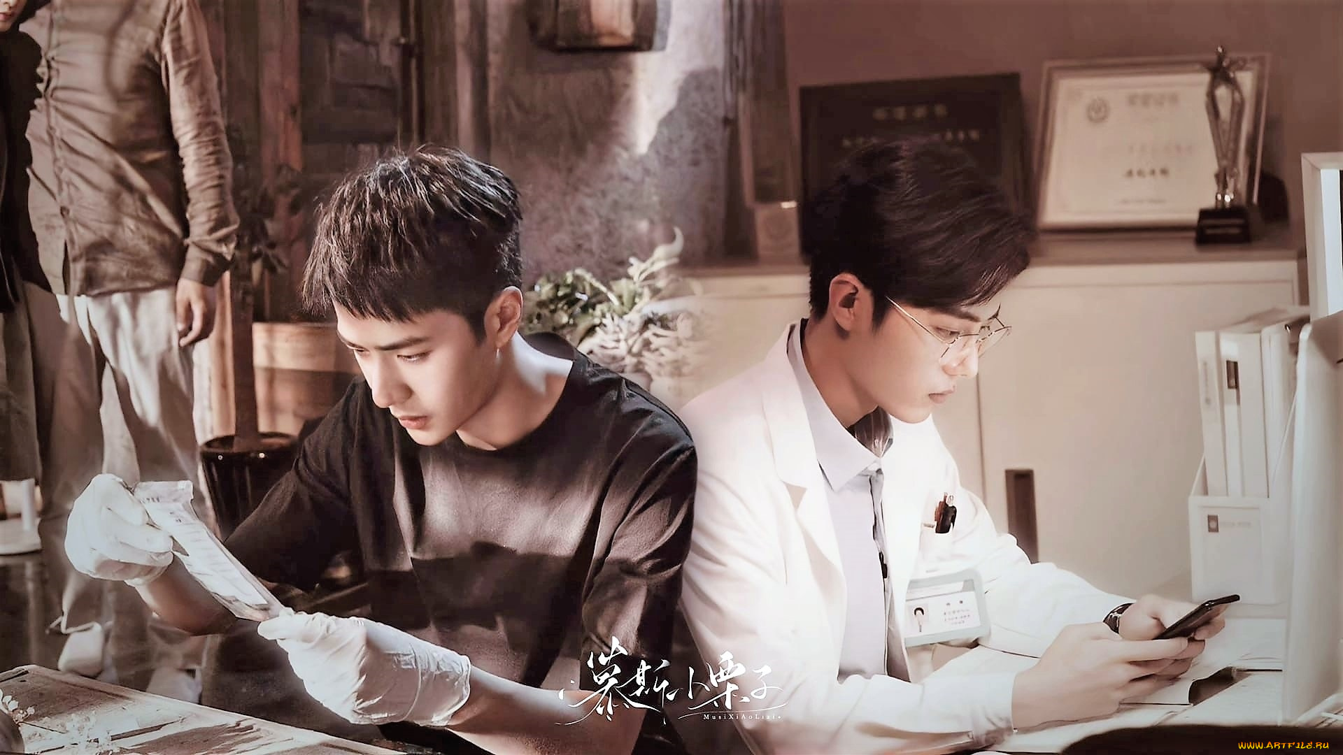 разное, компьютерный, дизайн, гу, вэй, чэнь, юй, доктор, полицейский