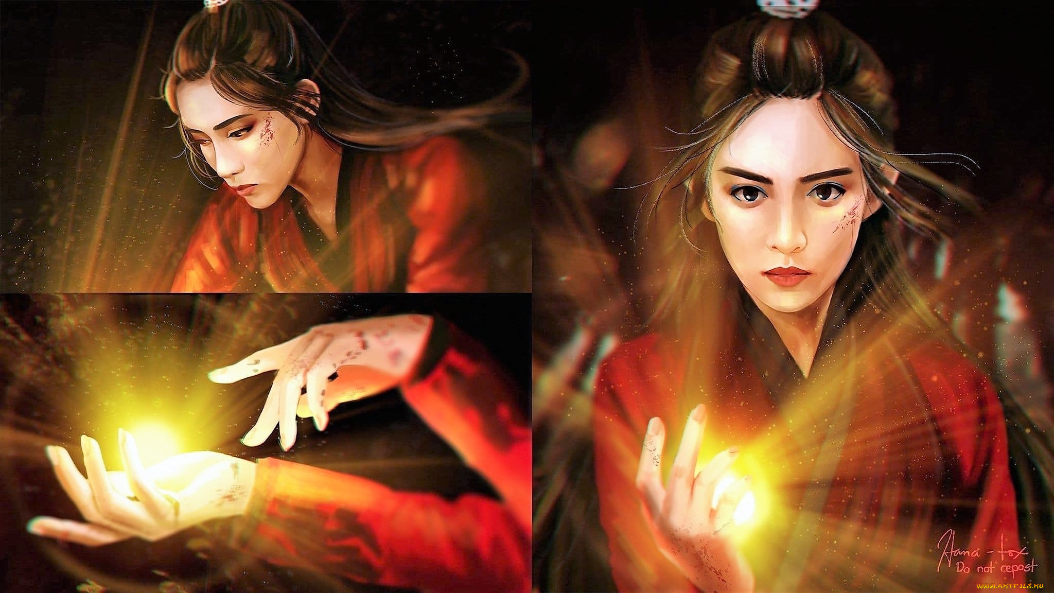 рисованное, кино, , мультфильмы, вэнь, цин, золотое, ядро