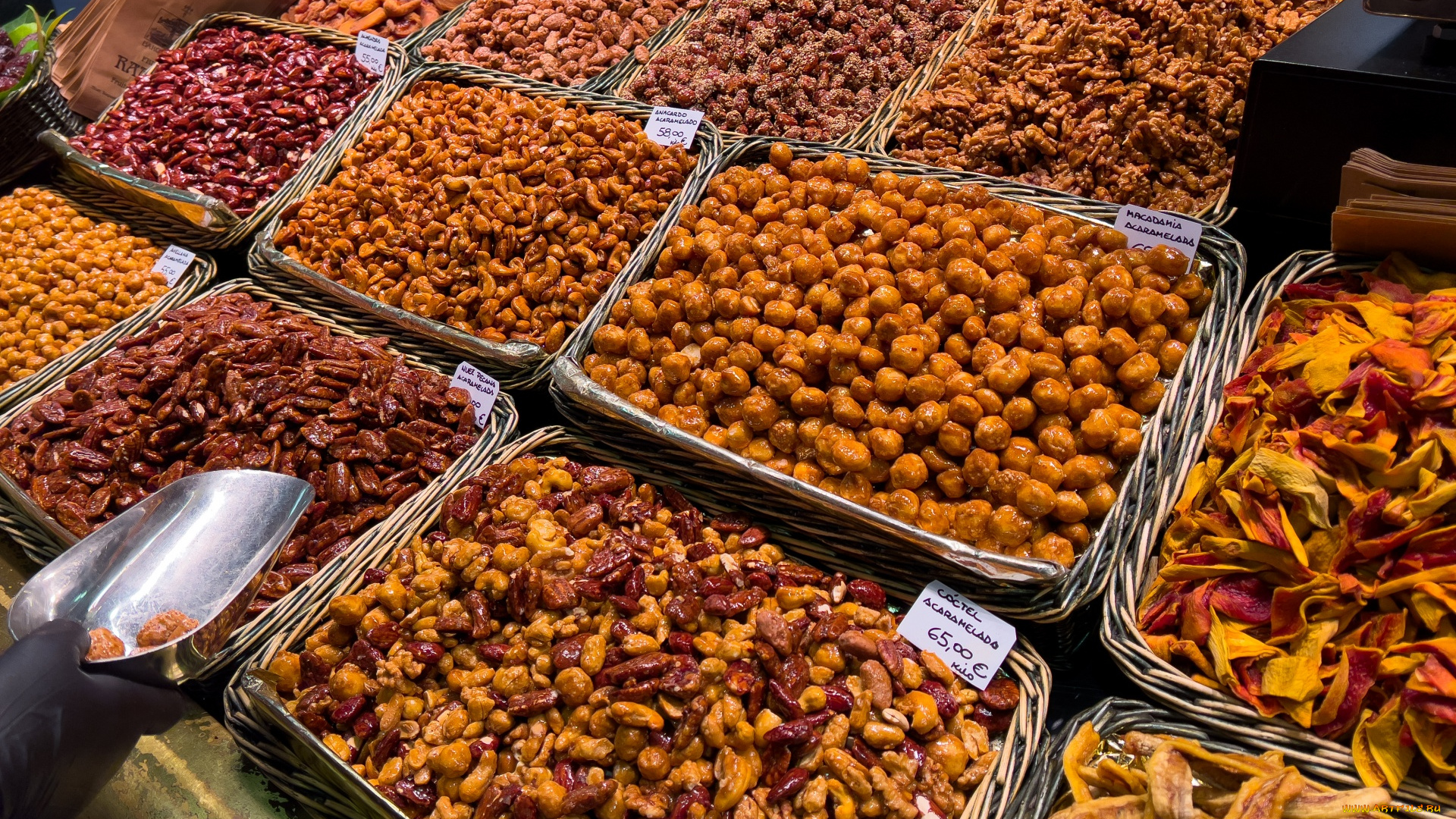 еда, орехи, , каштаны, , какао-бобы, ассорти