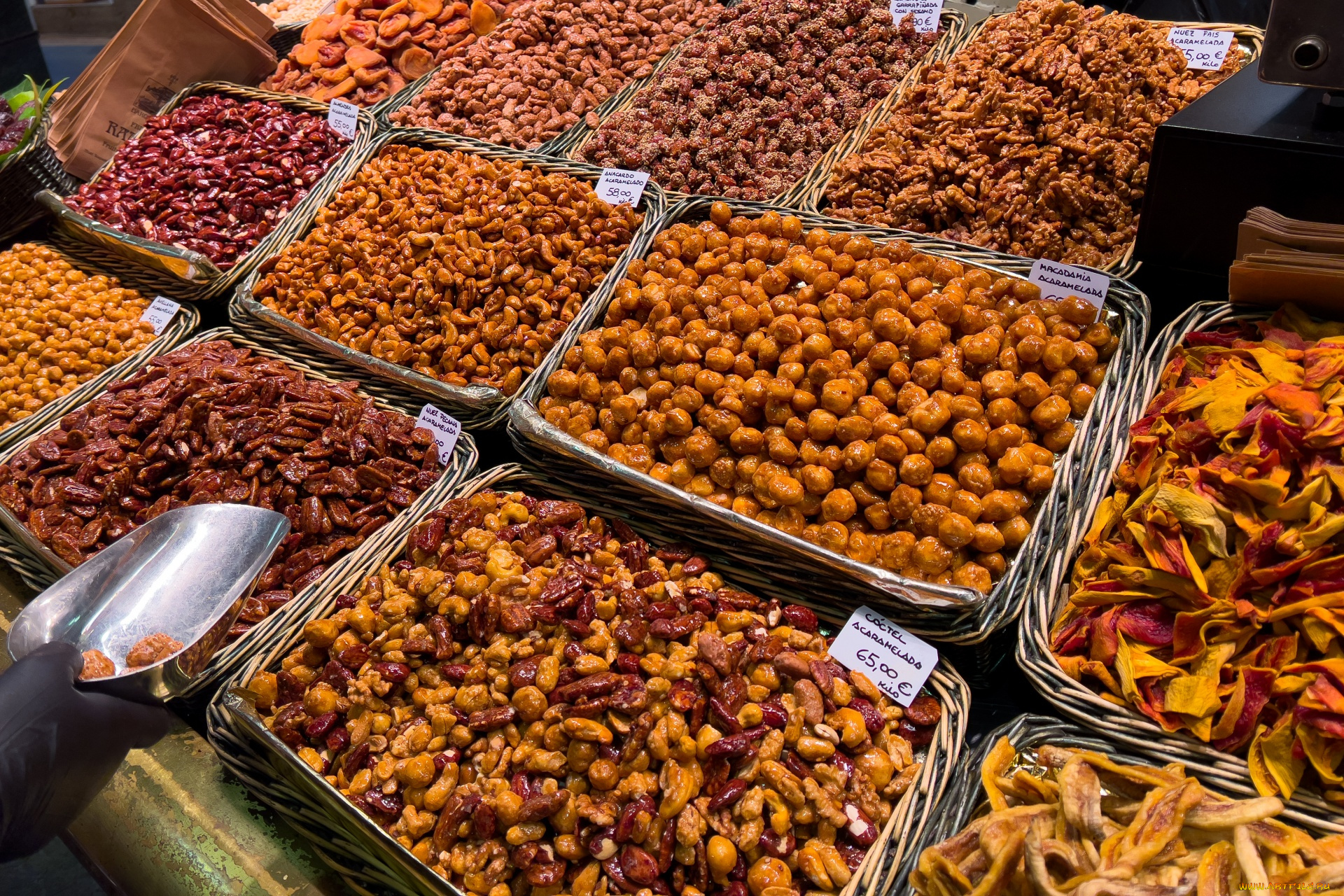 еда, орехи, , каштаны, , какао-бобы, ассорти