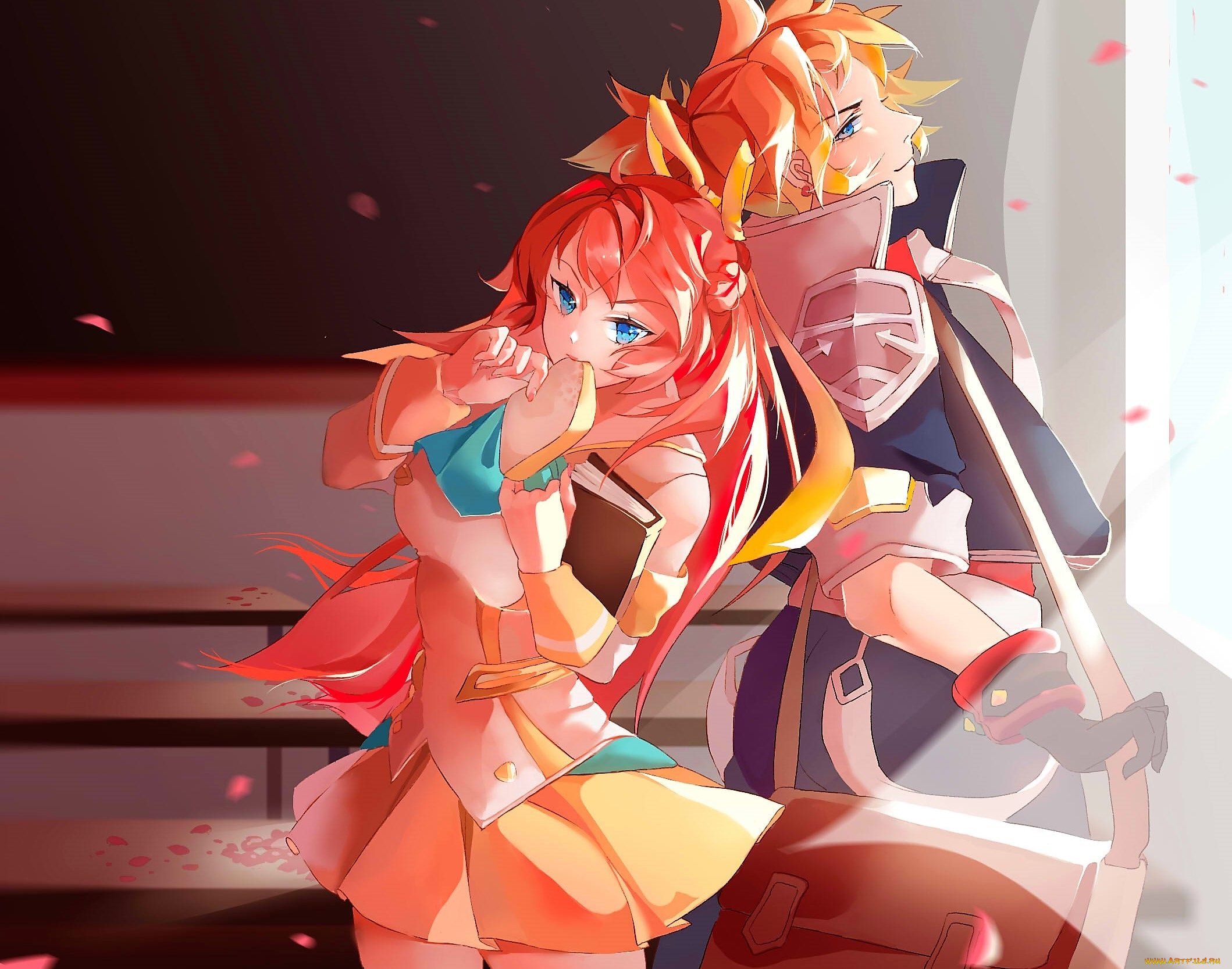 видео, игры, league, of, legends, пара