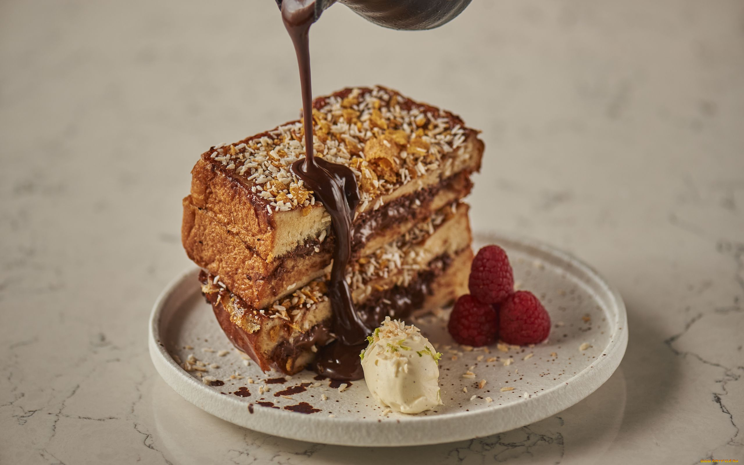 еда, пирожные, , кексы, , печенье, малина, шоколадная, глазурь