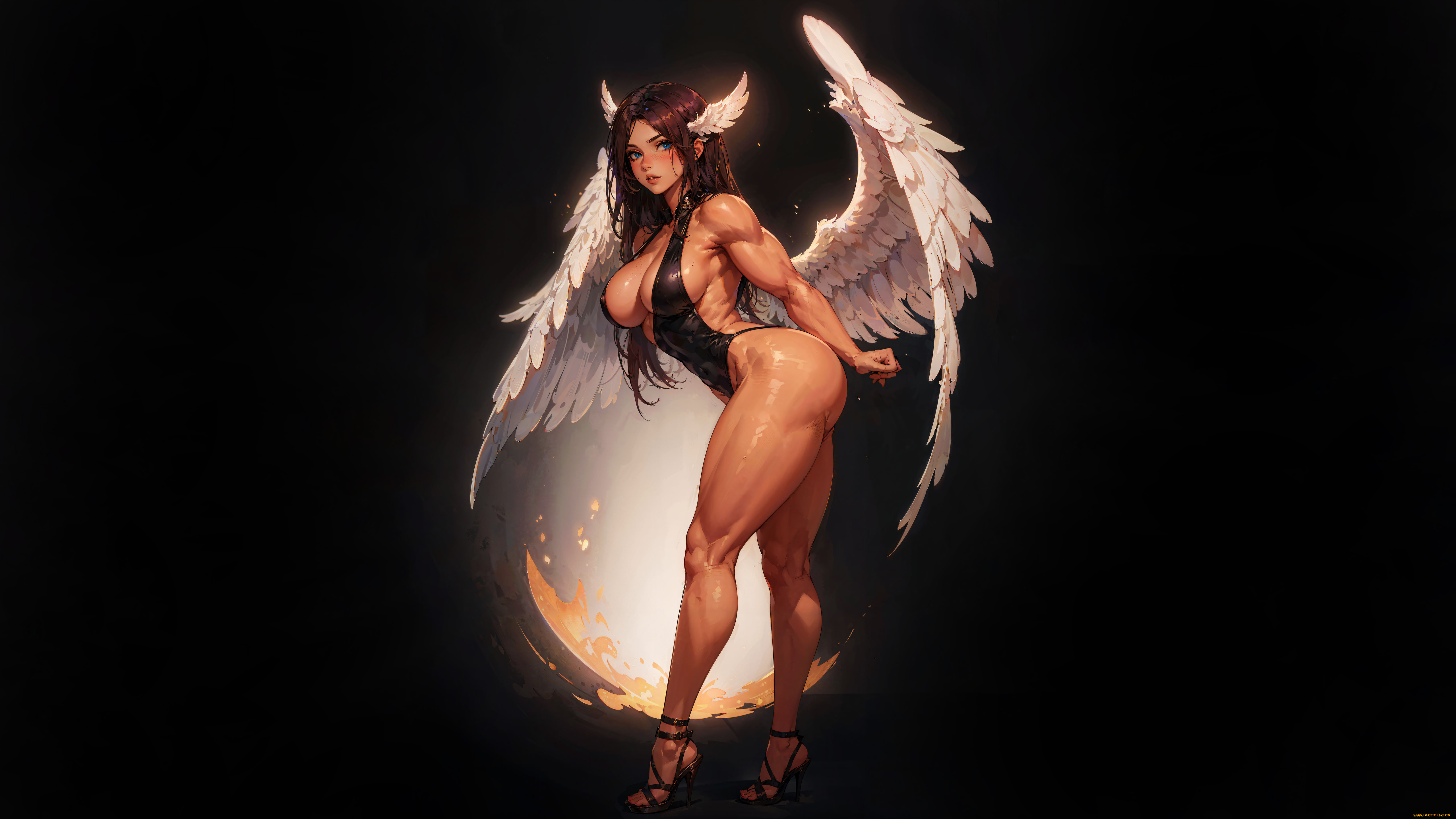 фэнтези, ангелы, нейросети, графика, нейроарт, ai, art, нейронные, сети, рисунки, нейро, искусство