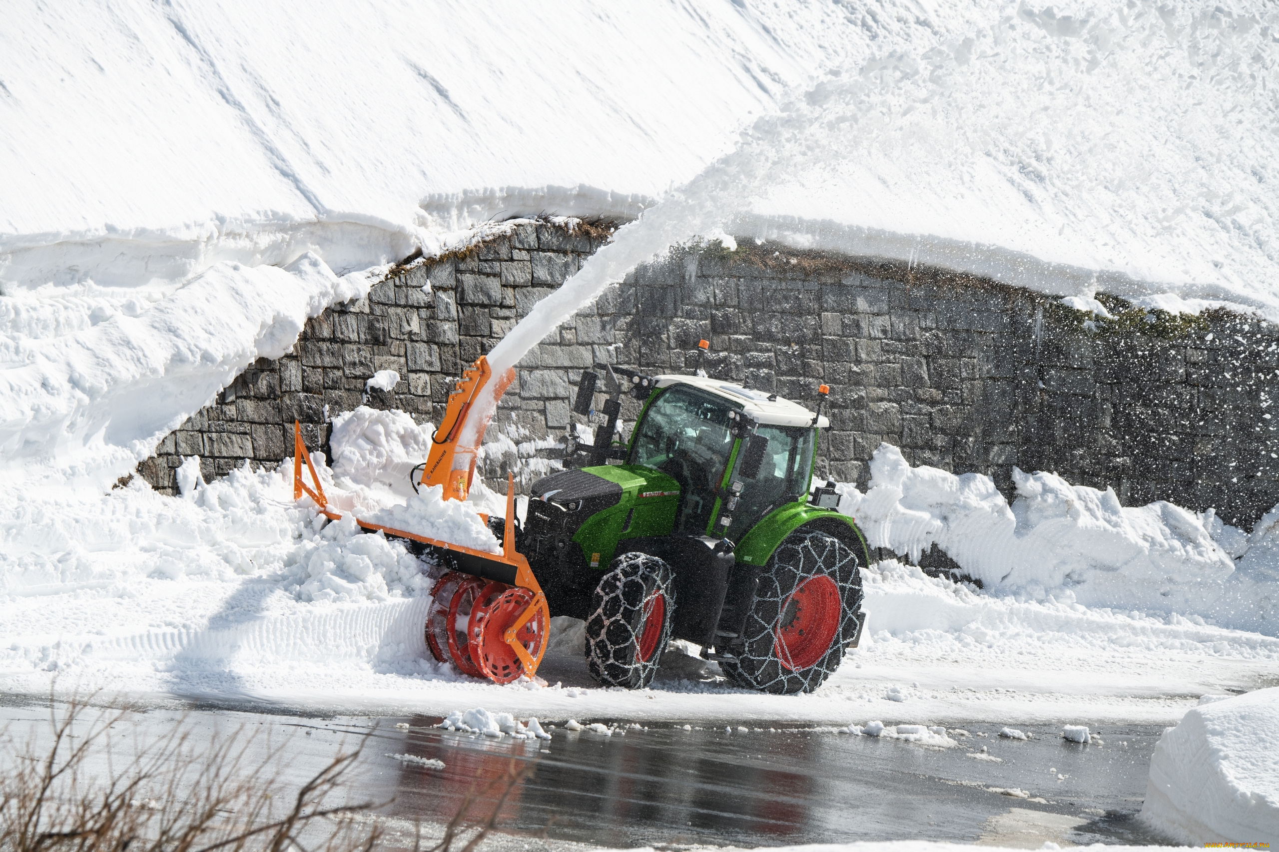 техника, снегоуборочная, техника, fendt