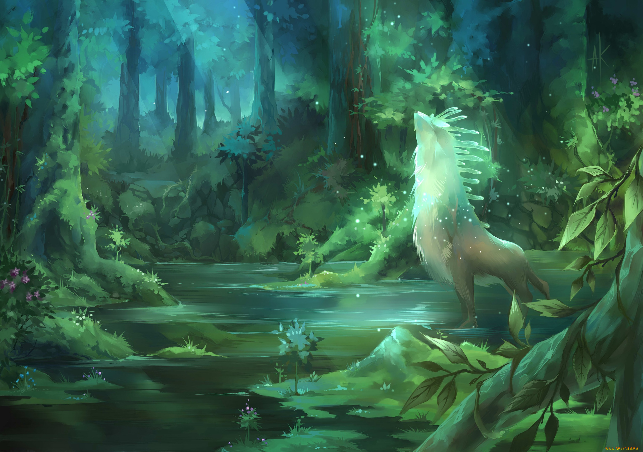 alina, kross, фэнтези, существа, существо