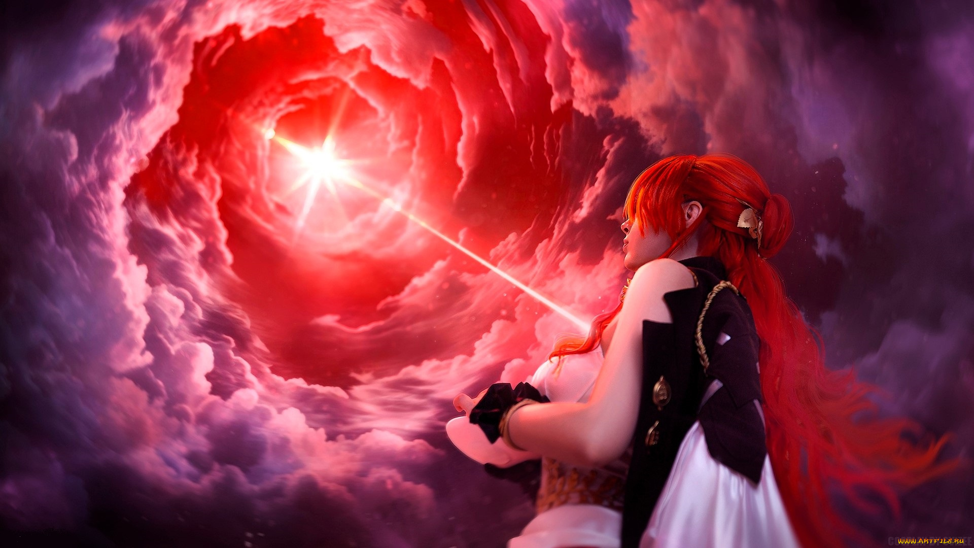 девушки, анастасия, волкова, , svizee, образ, косплей, наряд, костюм, луч, тучи