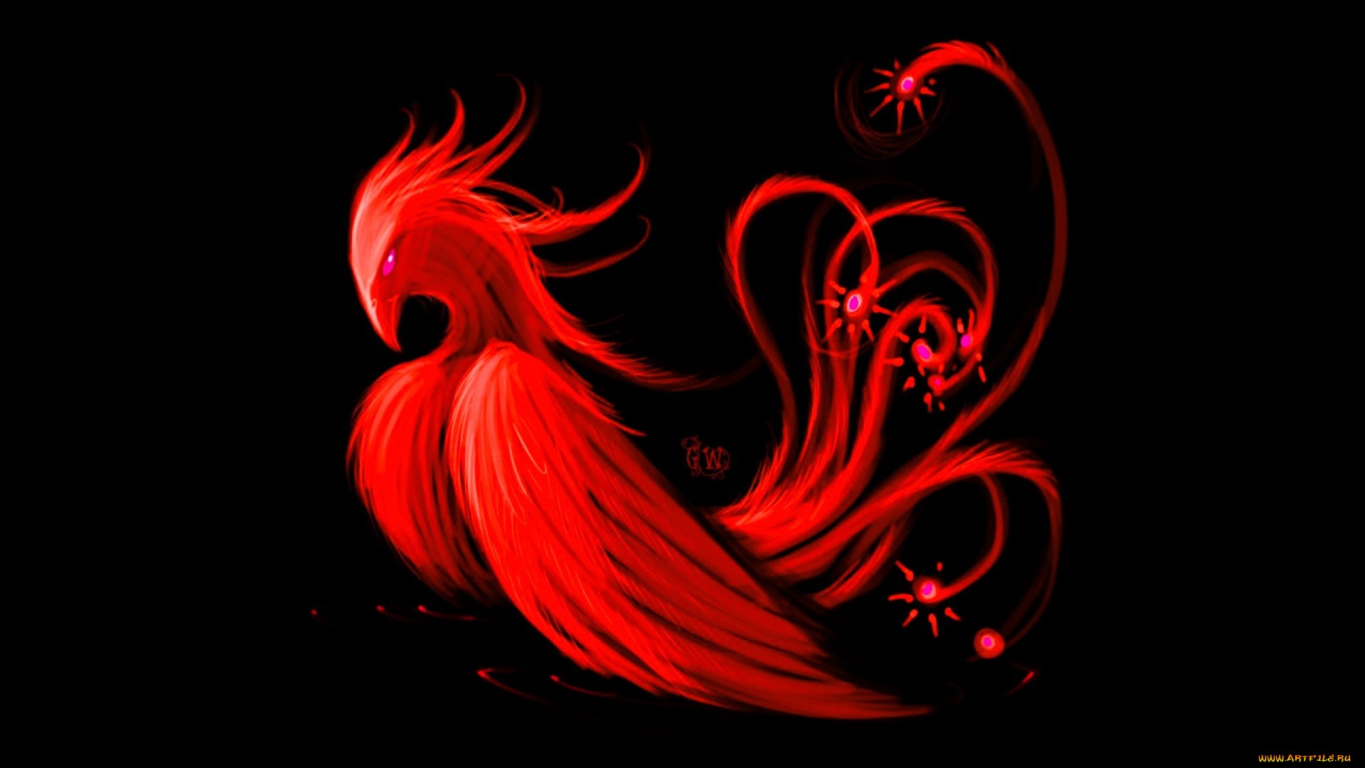 фэнтези, существа, птица