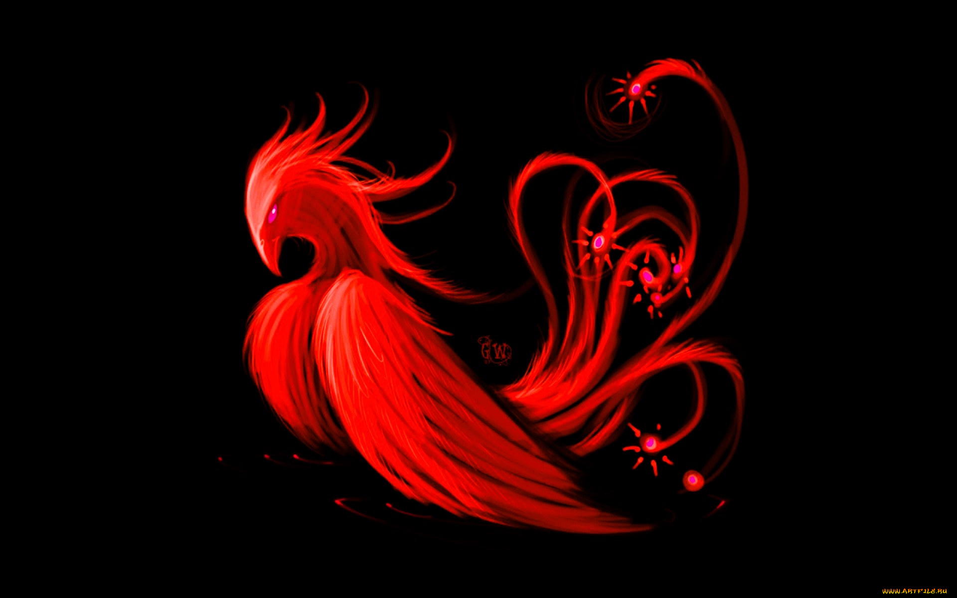 фэнтези, существа, птица