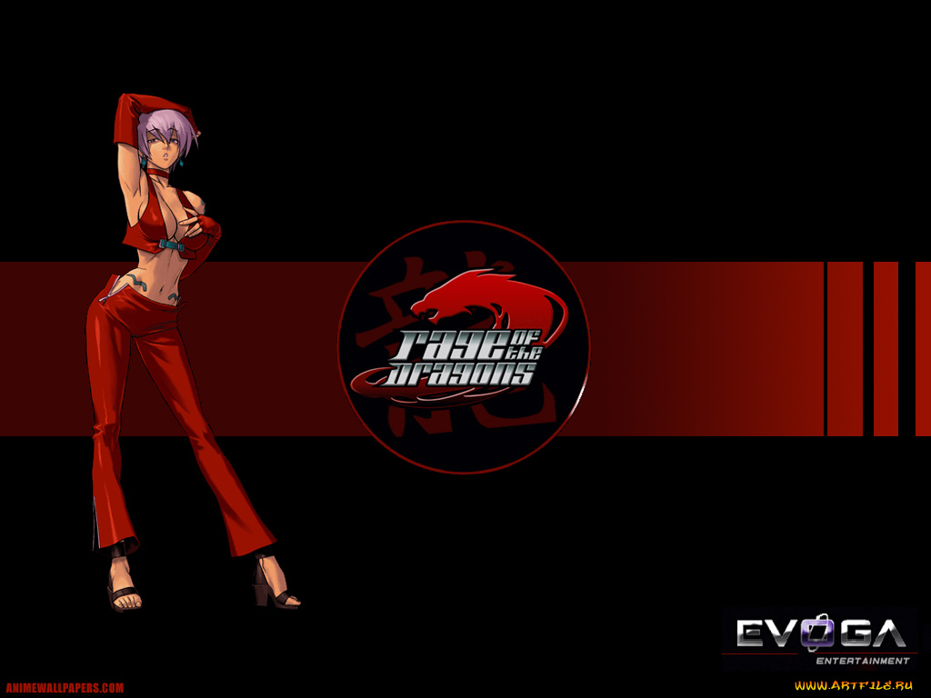 аниме, rage, of, the, dragons