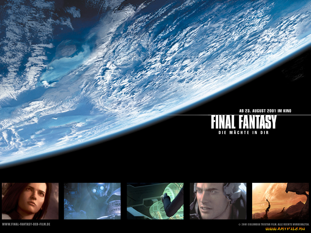 кино, фильмы, final, fantasy, the, spirits, within