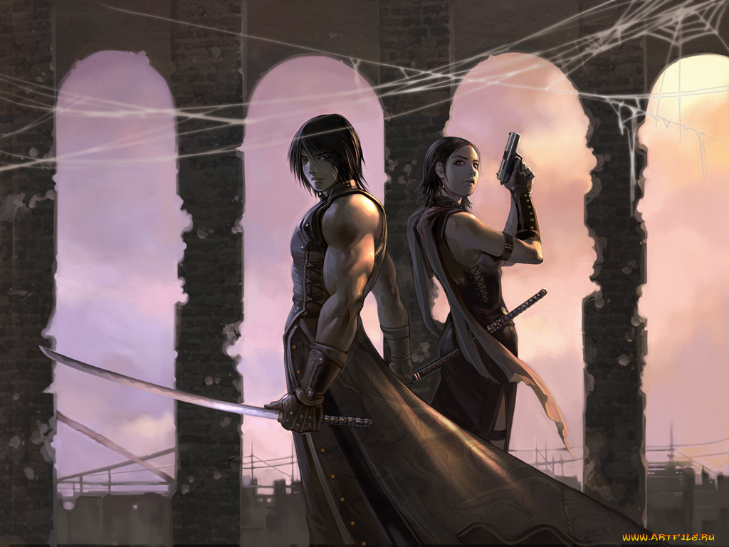 видео, игры, gunz, the, duel