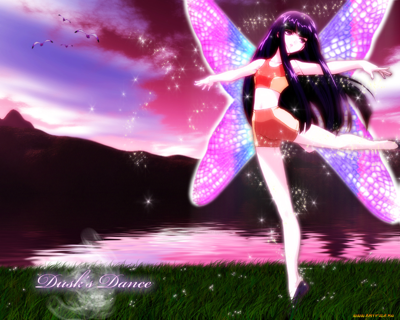 аниме, angels, demons