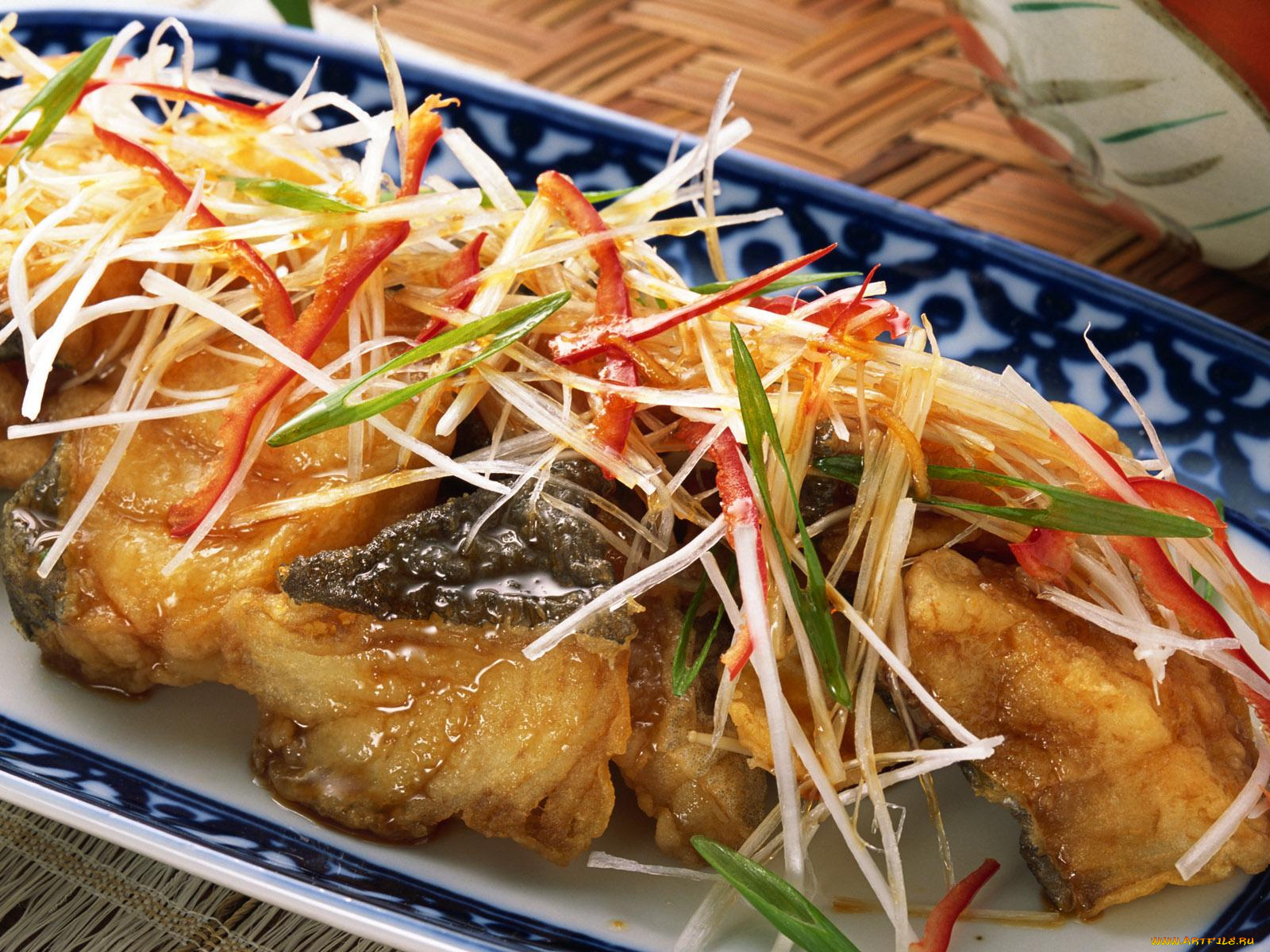 еда, рыбные, блюда, морепродуктами