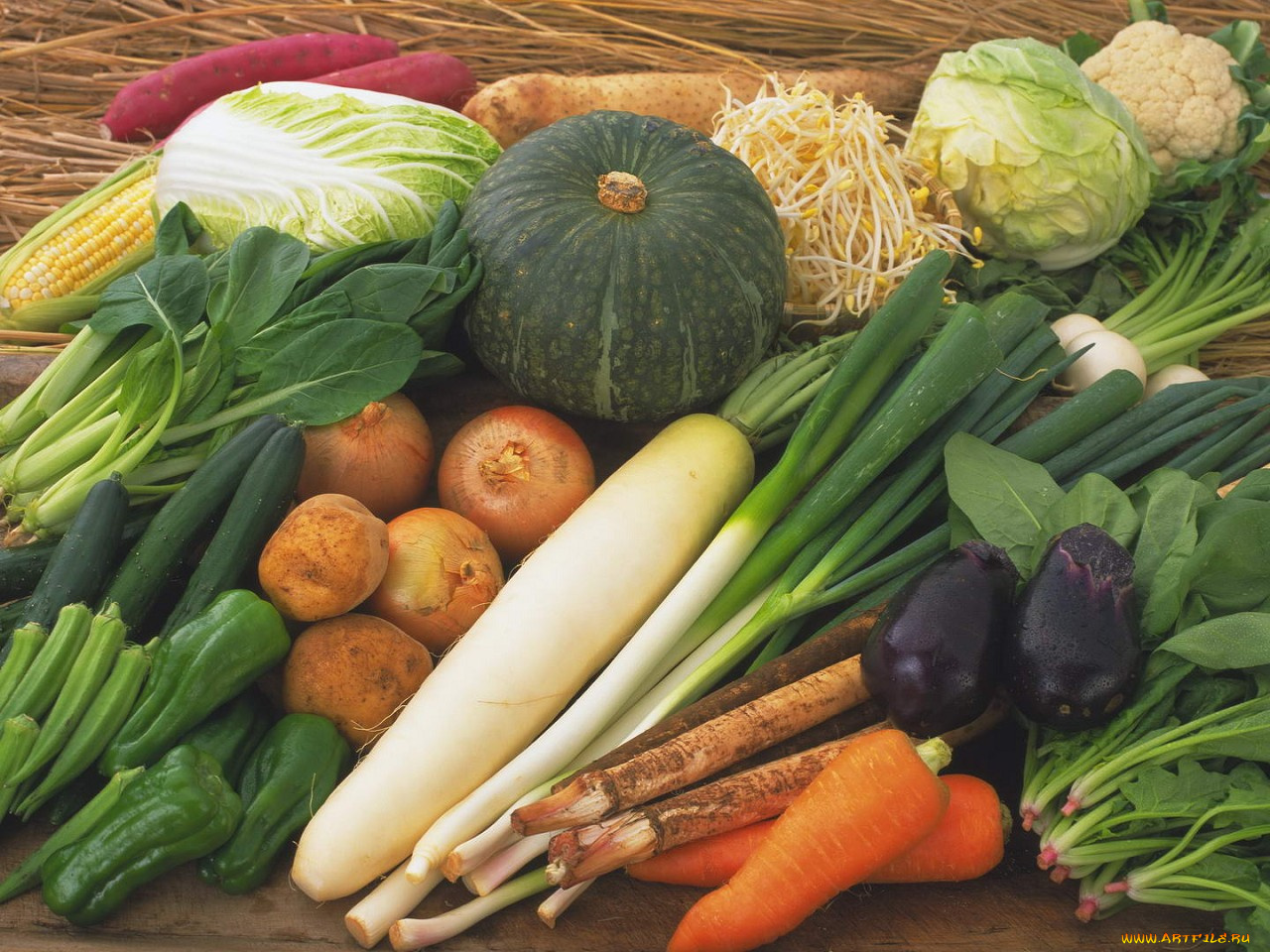 еда, овощи