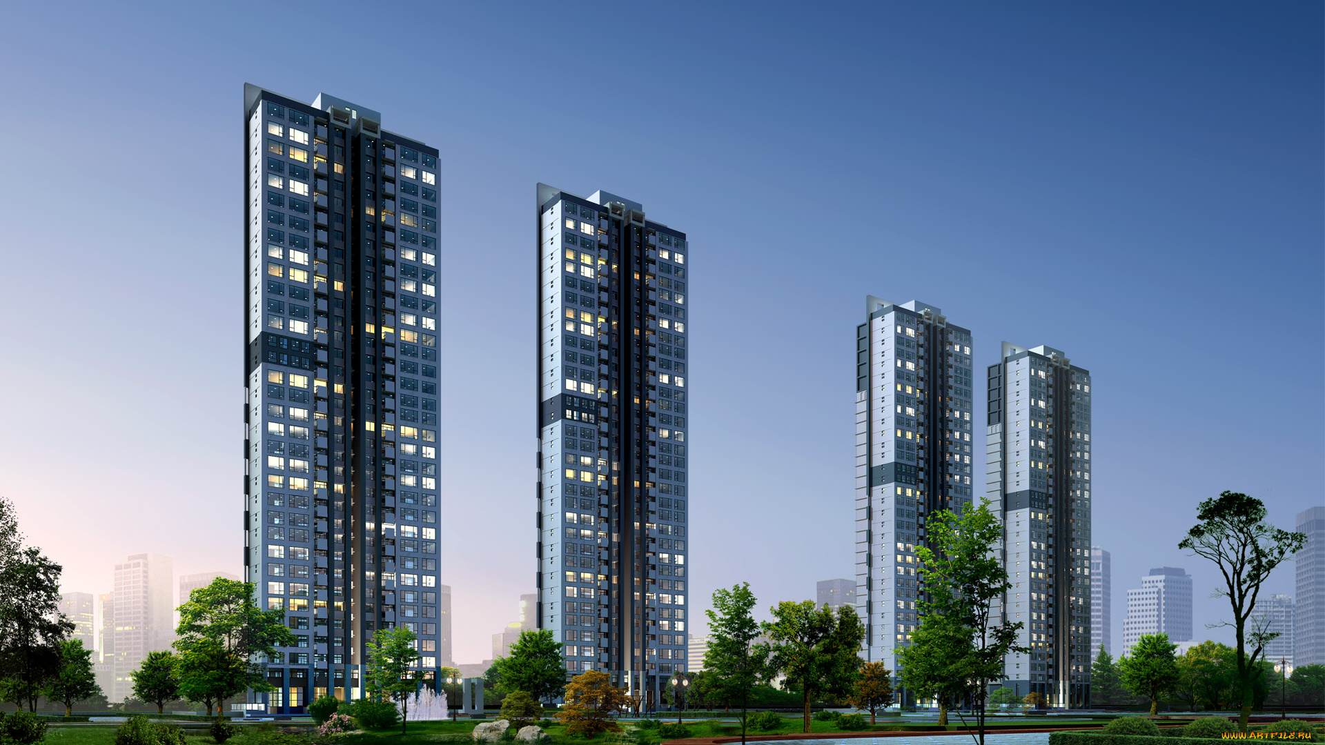 3д, графика, architecture, архитектура