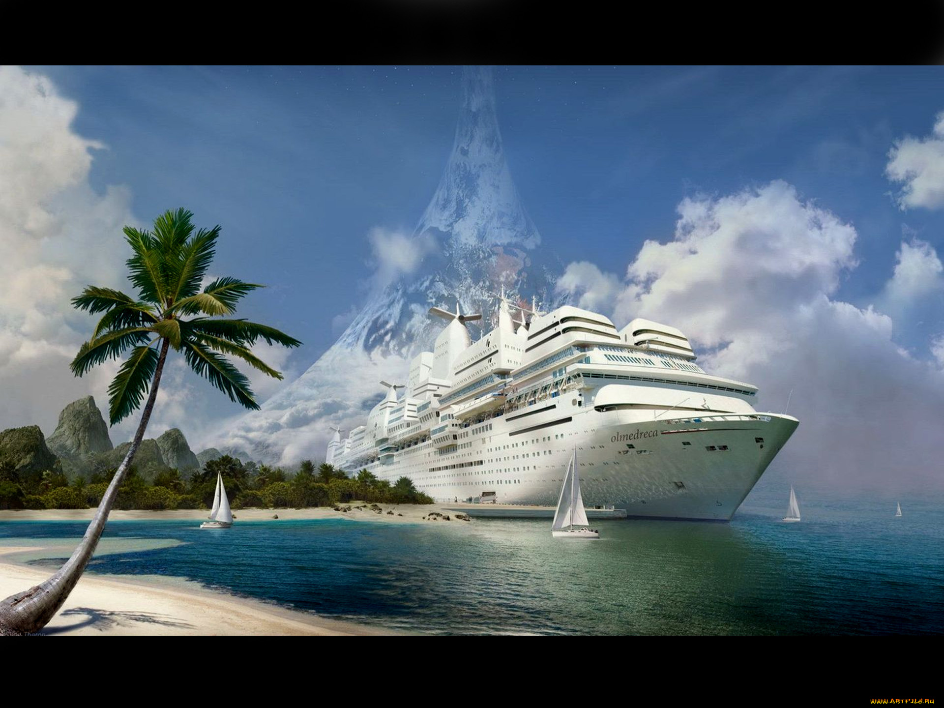 корабли, лайнеры