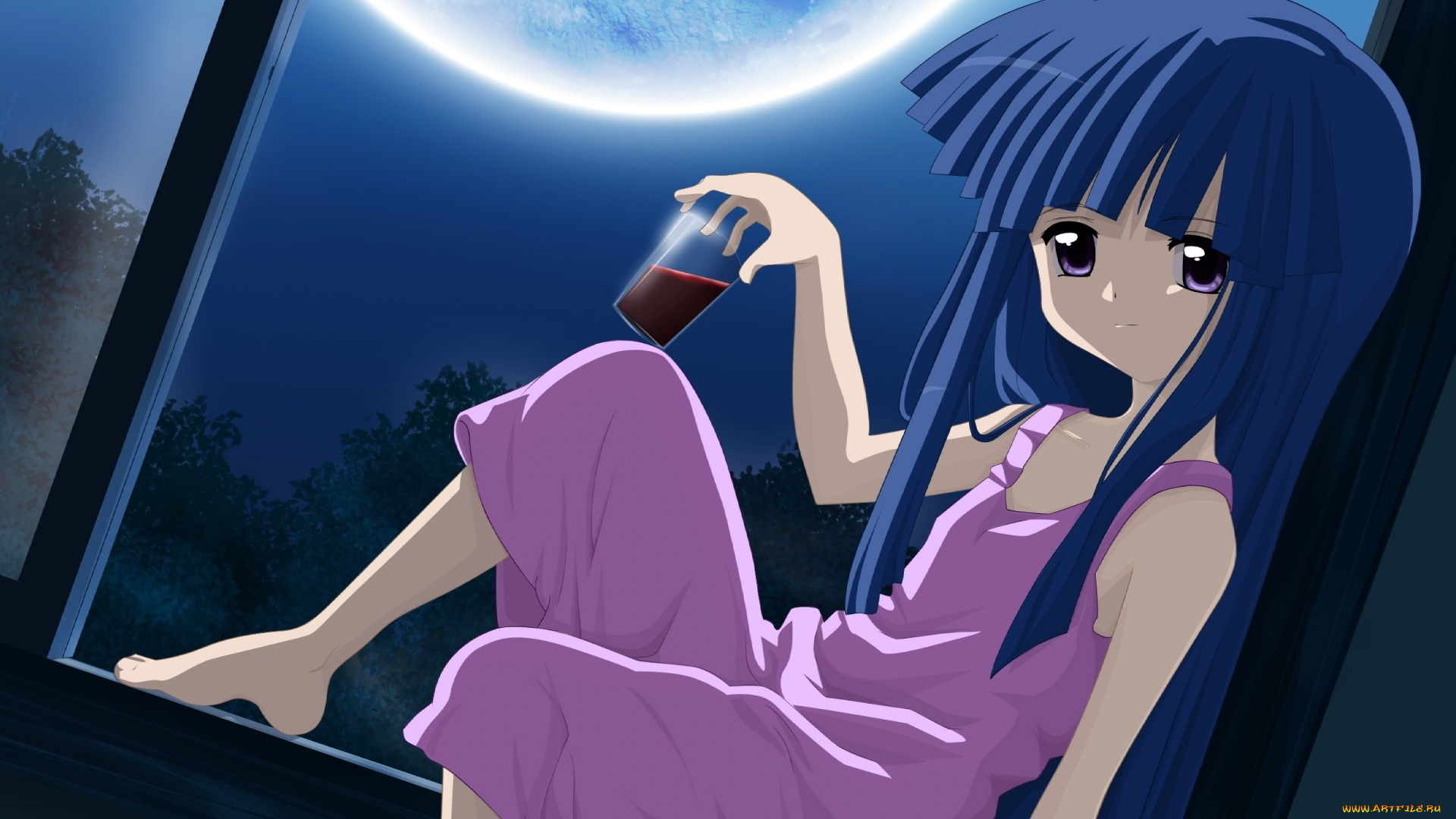 аниме, higurashi, no, naku, koro, ni, furude, rika