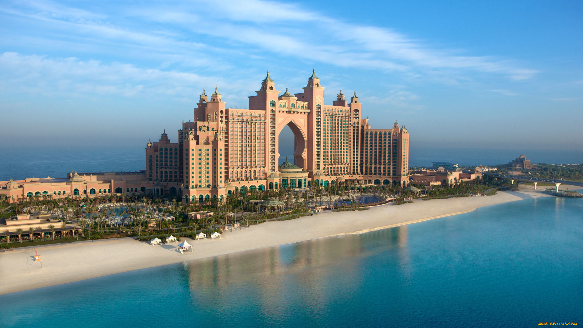 atlantis, the, palm, dubai, города, дубаи, оаэ, hotel