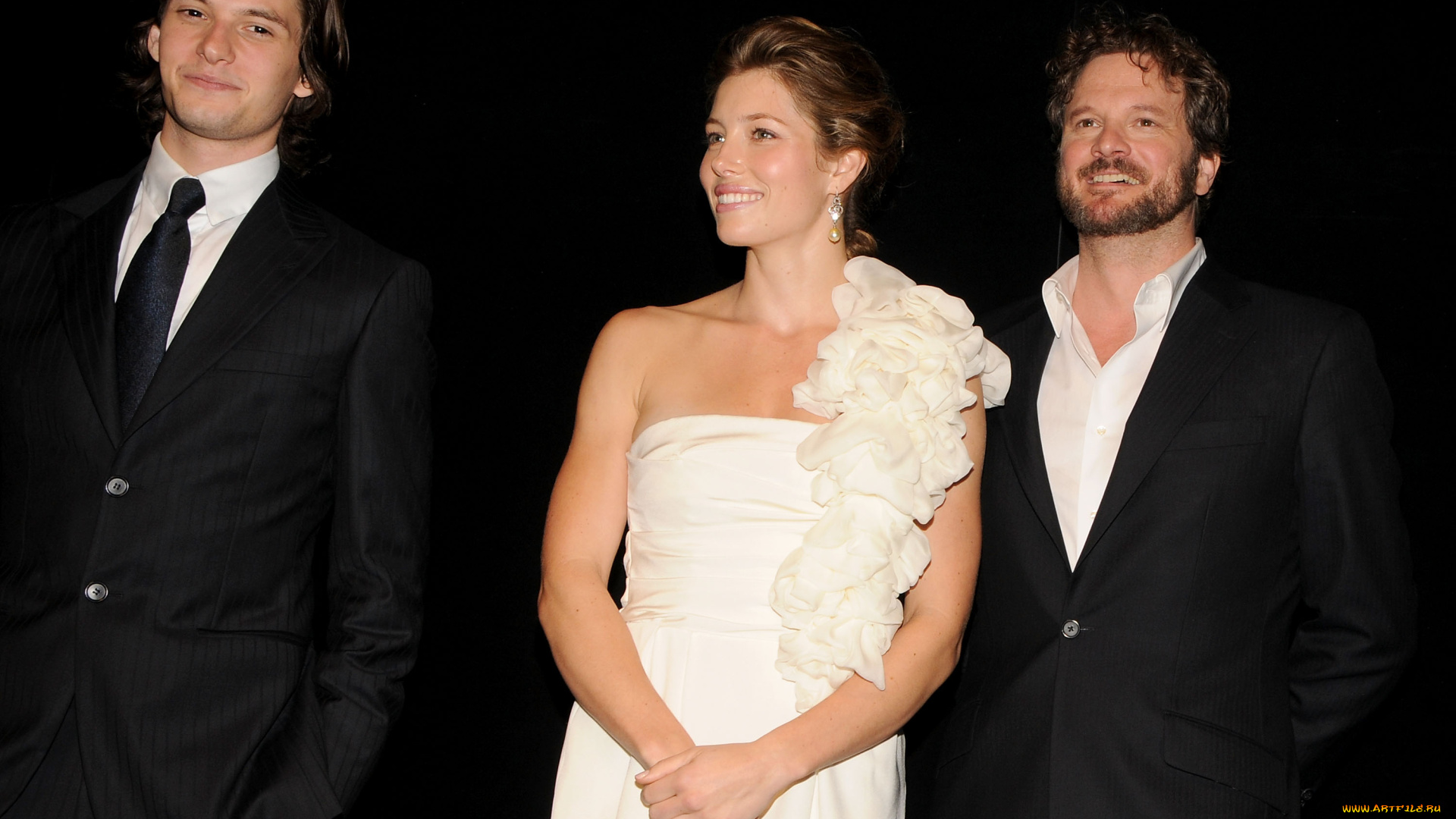 ben, barnes, jessica, biel, colin, firth, разное, знаменитости, легкое, поведение