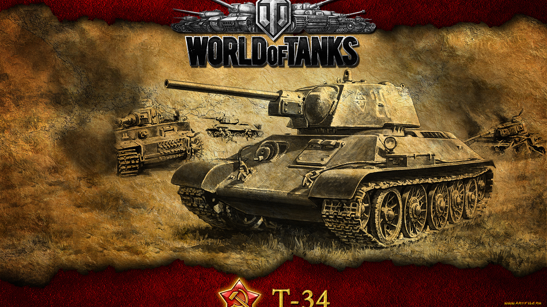 34, видео, игры, мир, танков, world, of, tanks, советский, танк, т-34