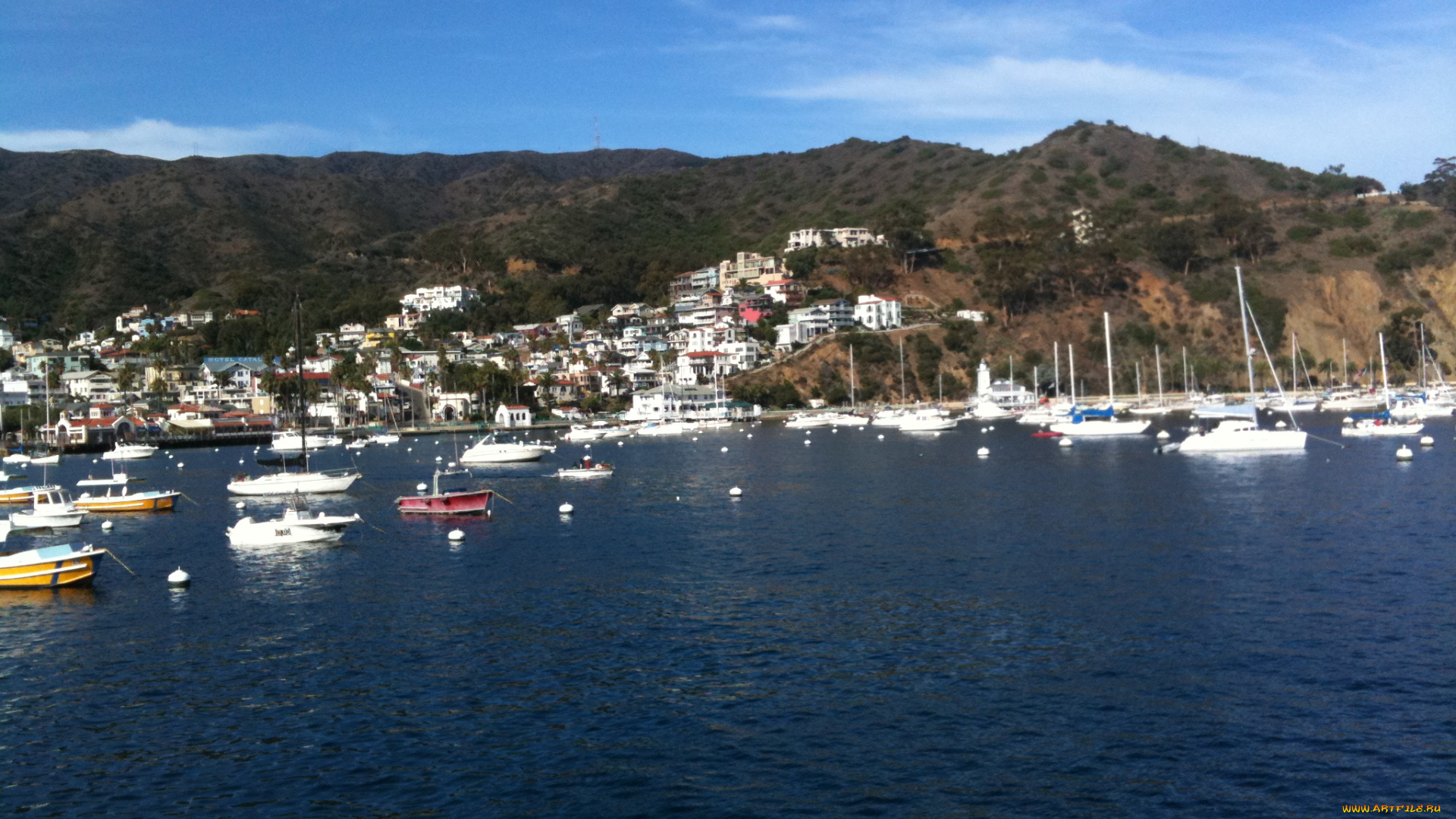 корабли, порты, причалы, marina