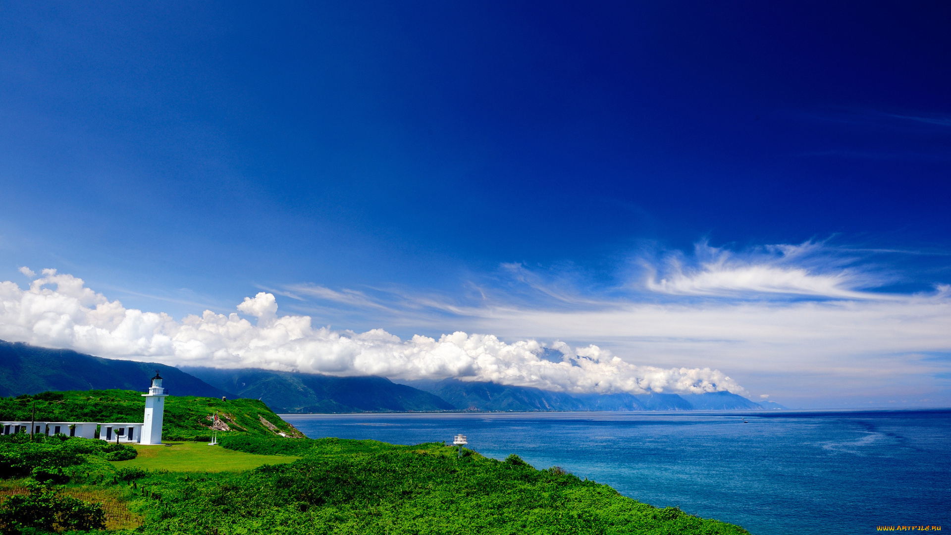 природа, маяки, море, маяк