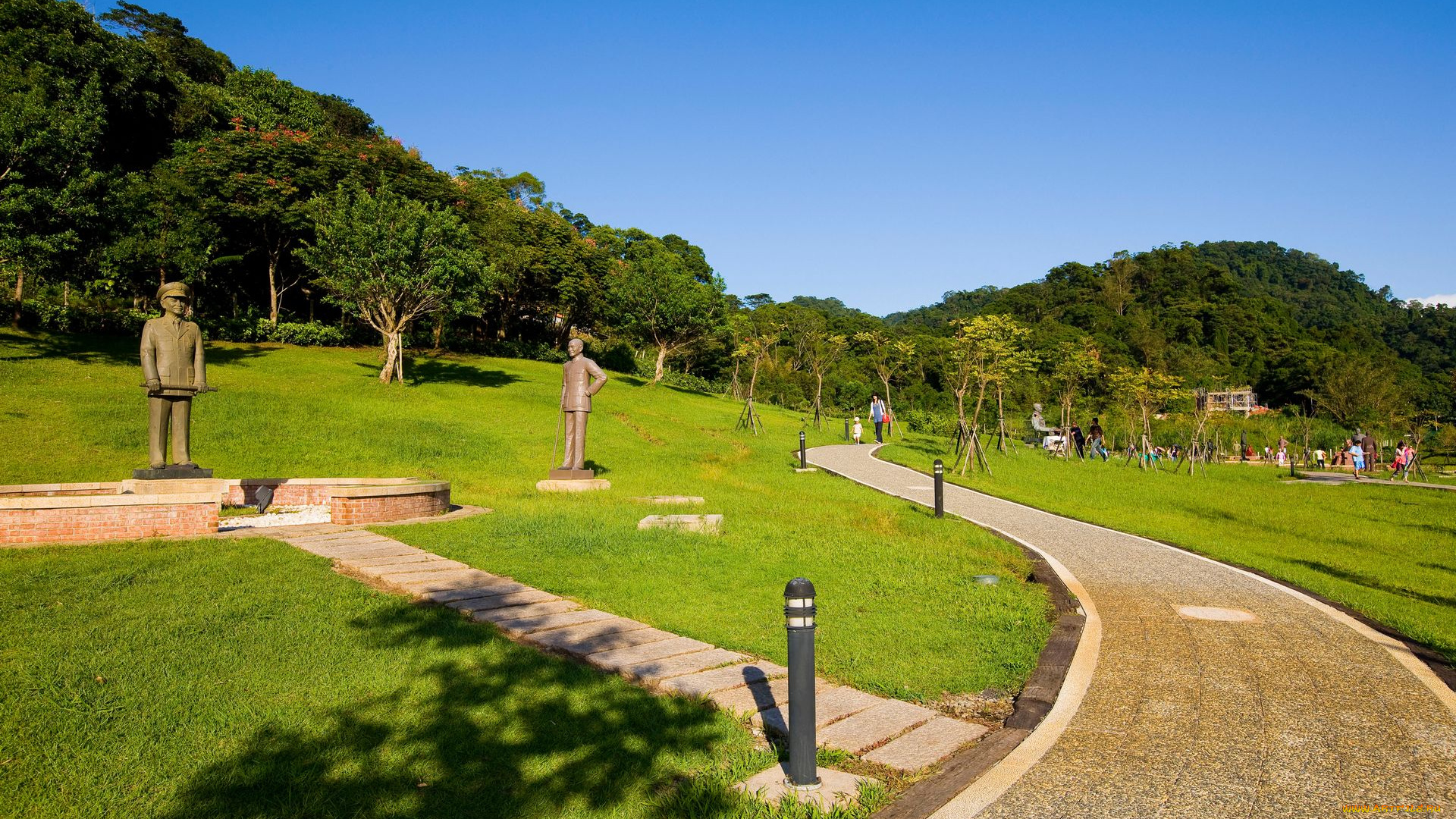 природа, парк, пекин