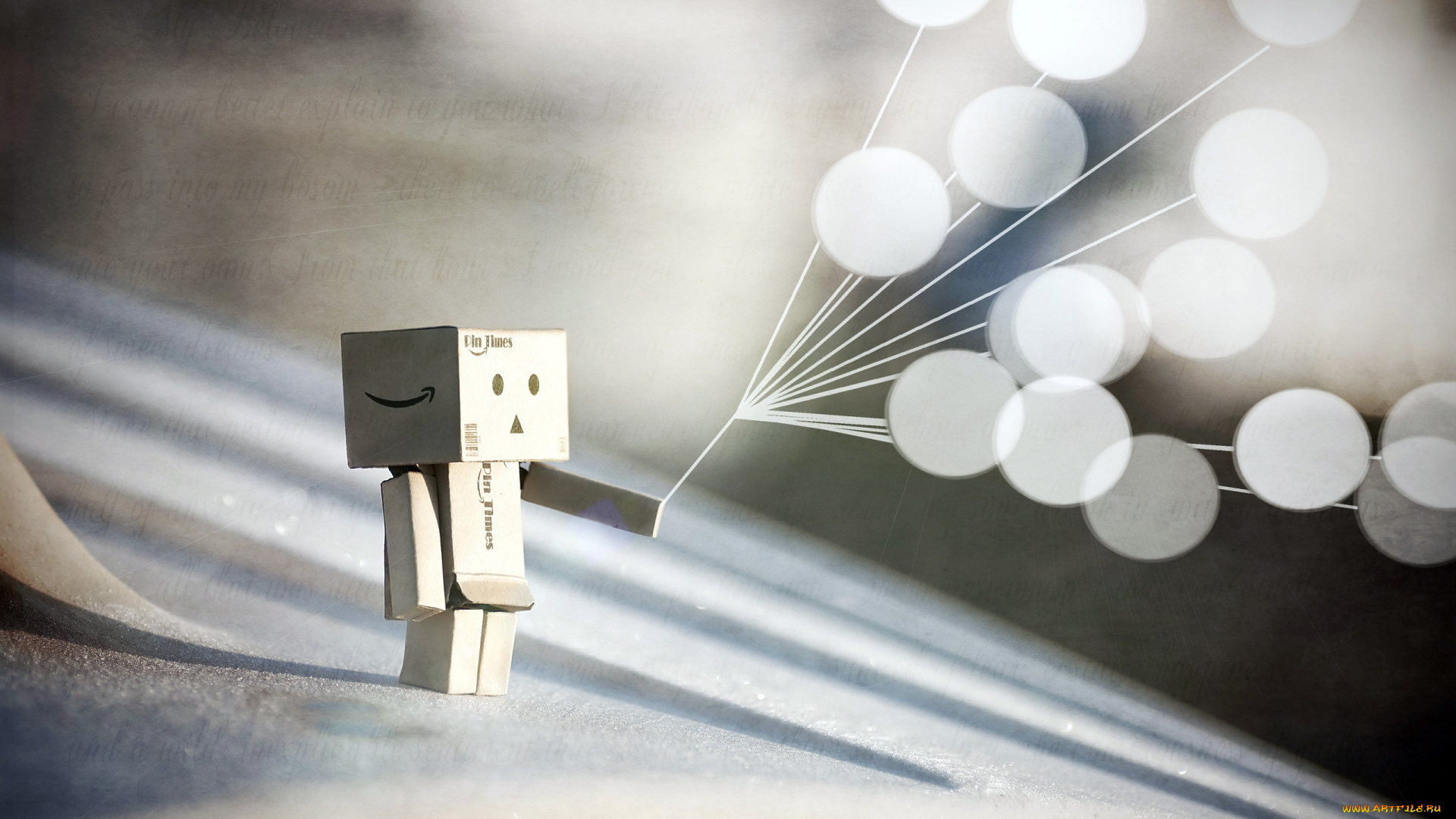 разное, данбо, danboard, фон, настроение, шары, коробка, amazon