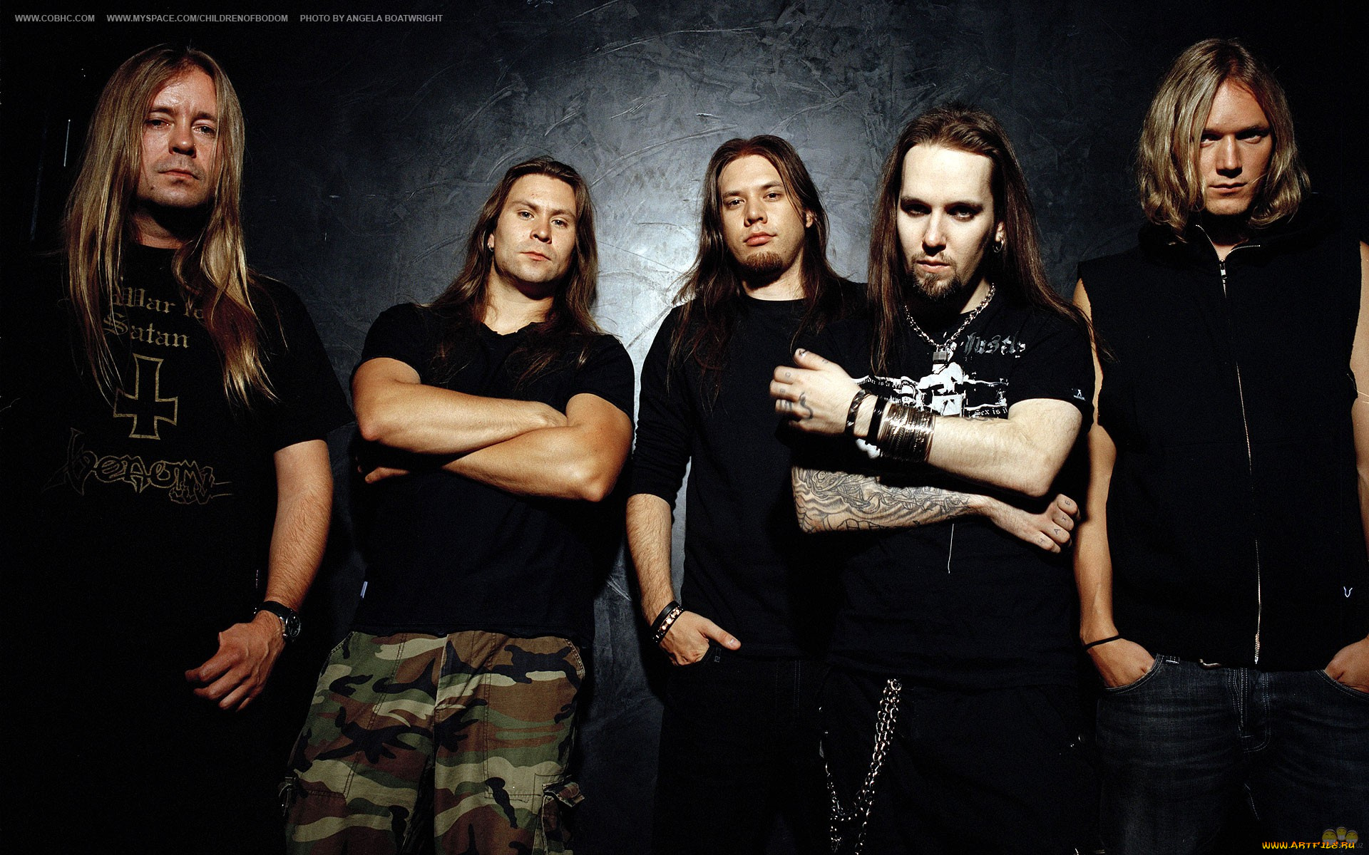музыка, children, of, bodom, metal, band