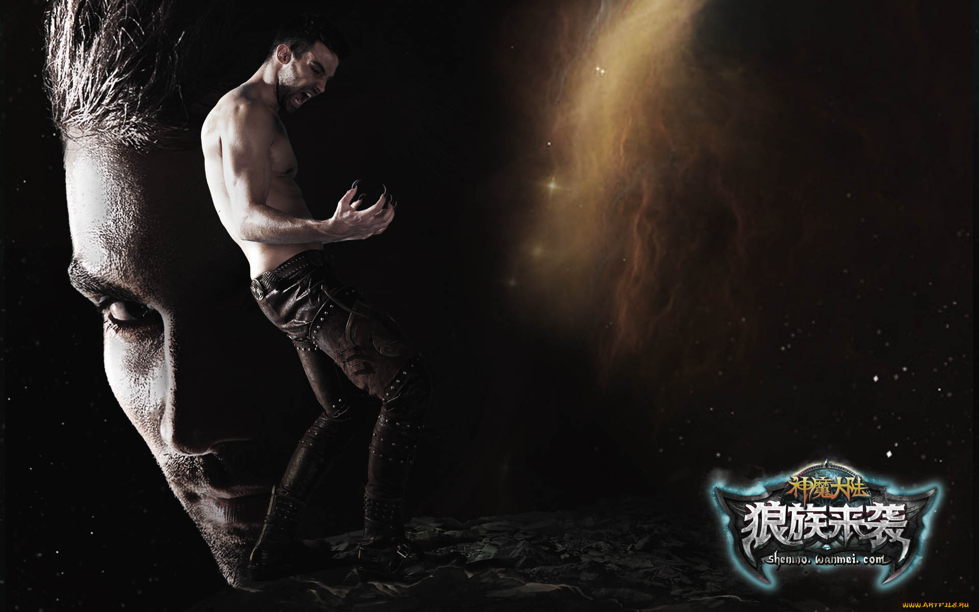 видео, игры, ~~~другое~~~, wolf, панорама, вид, сверху, оригинальность, архитектура