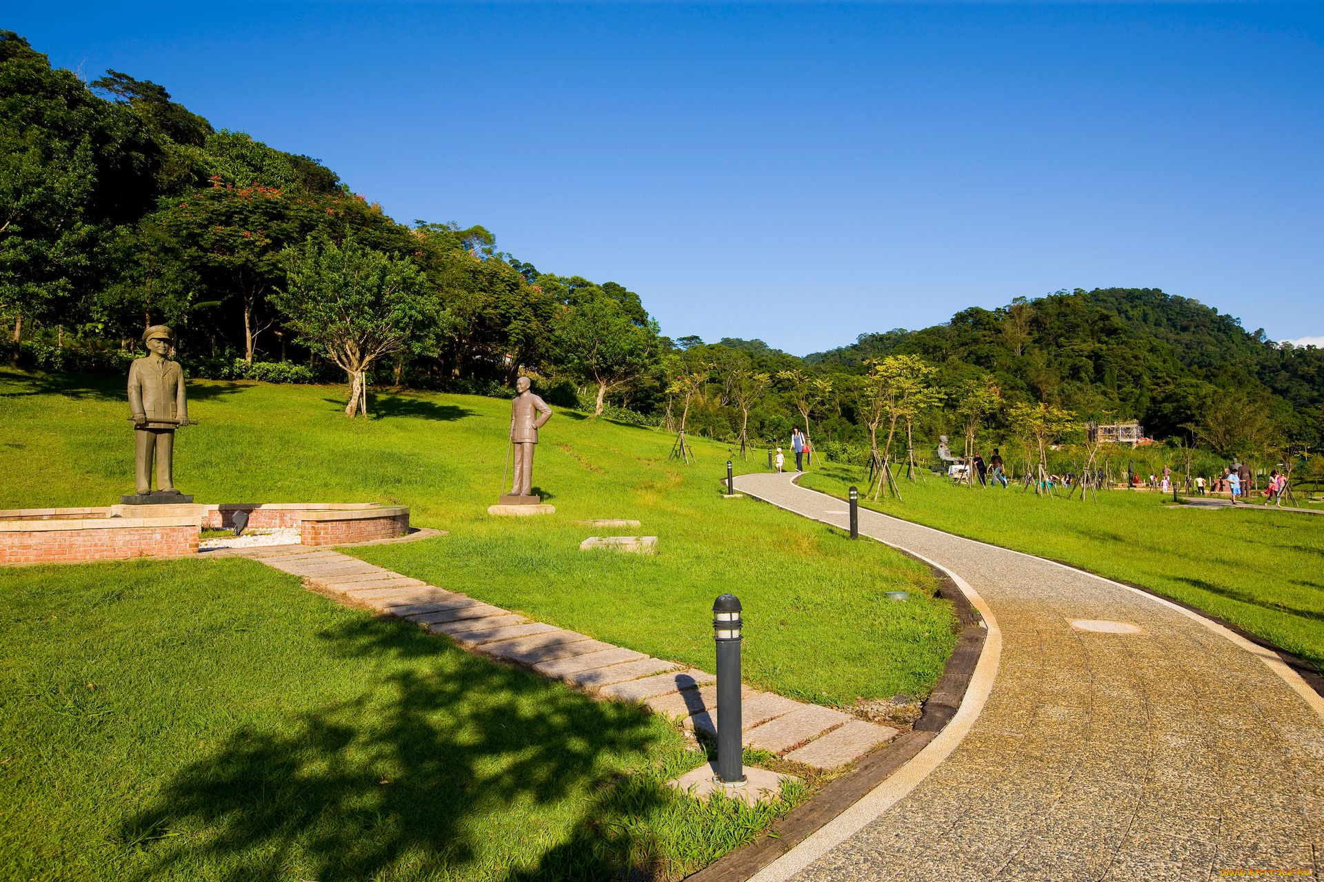 природа, парк, пекин