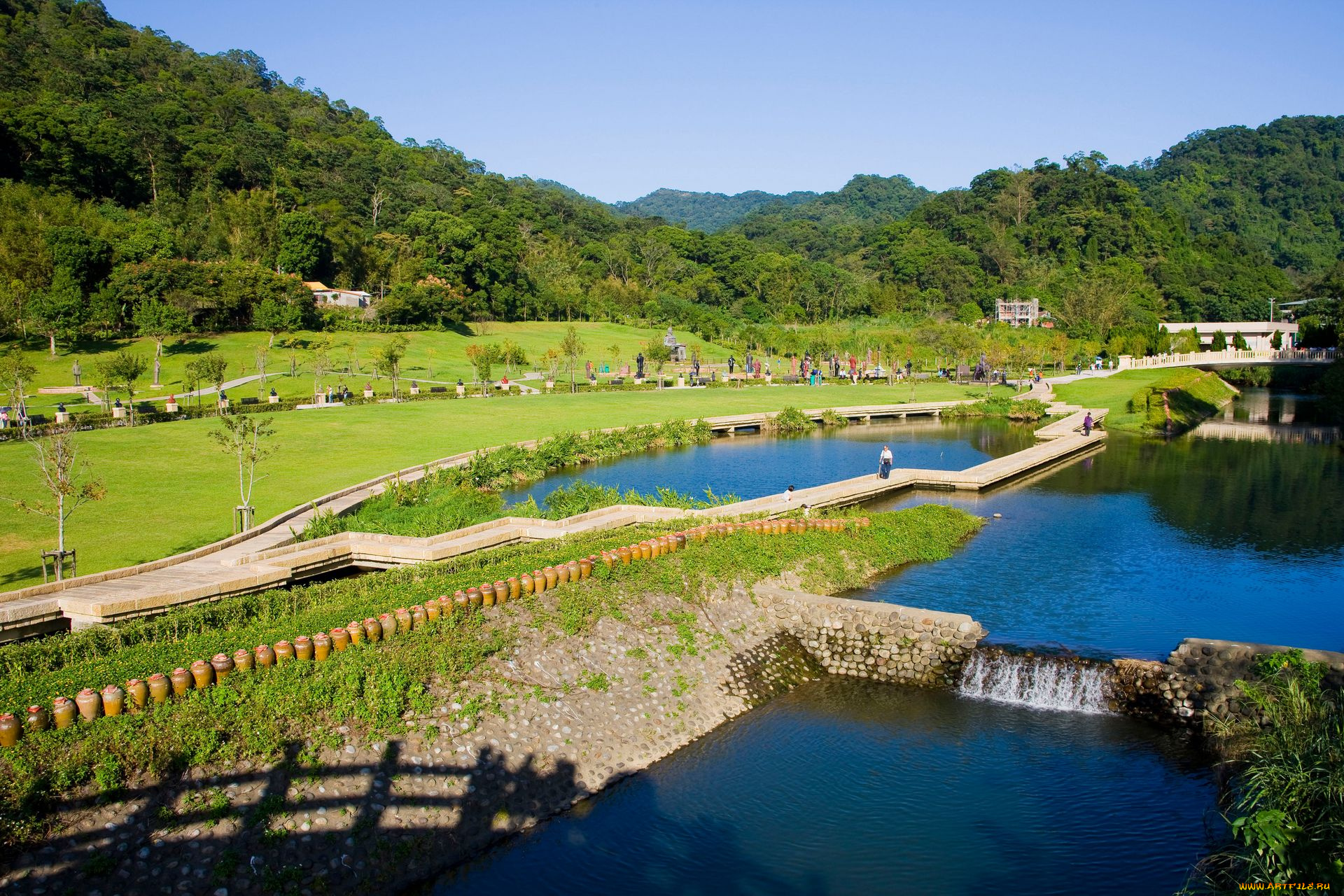 природа, парк, пекин