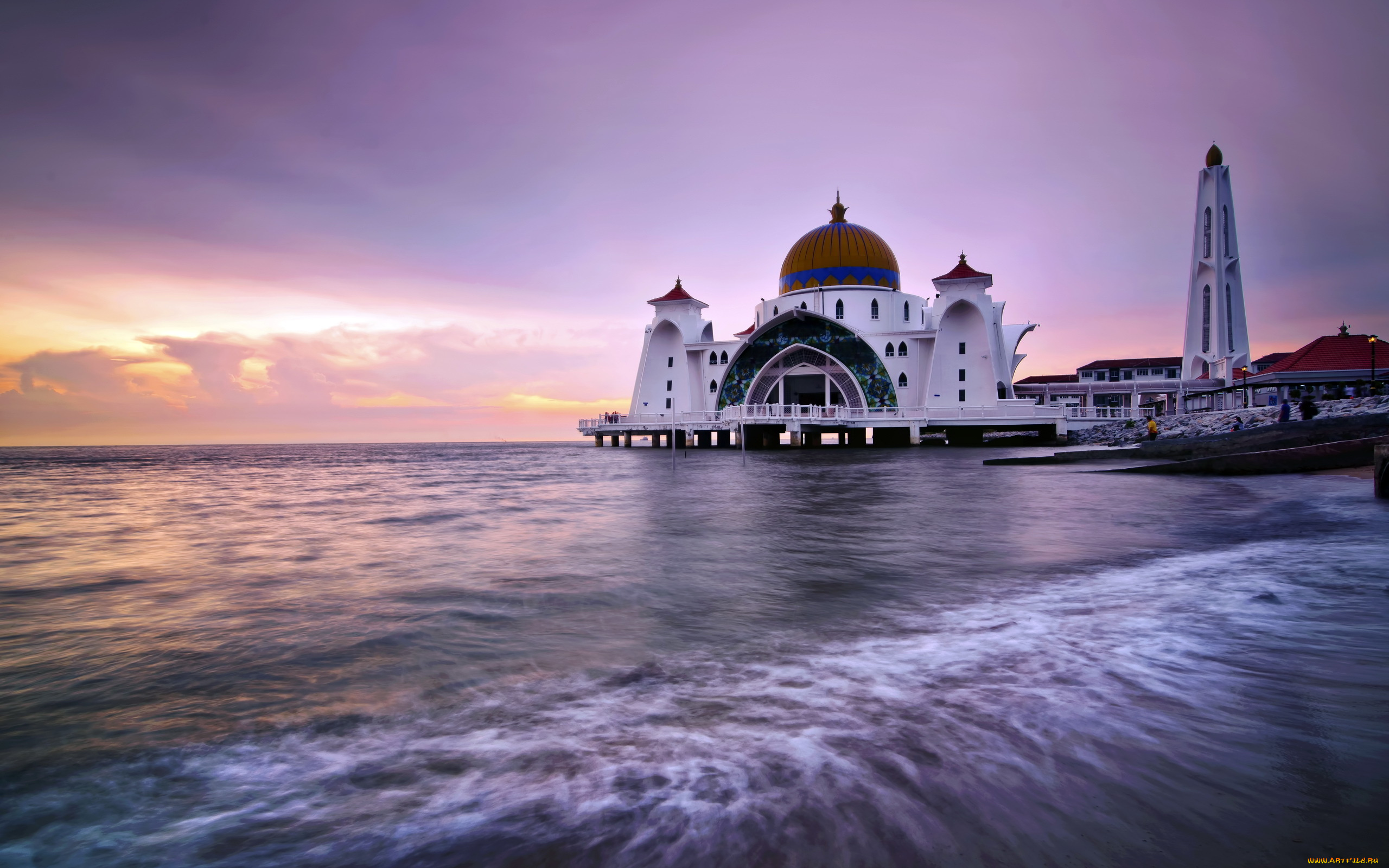 природа, побережье, ресторан, море