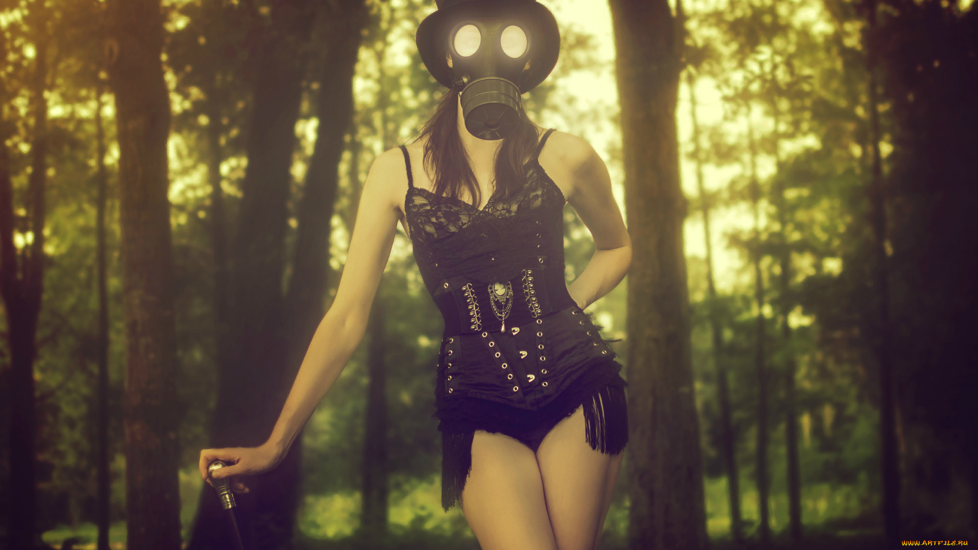 -Unsort, Креатив, девушки, unsort, креатив, цилиндр