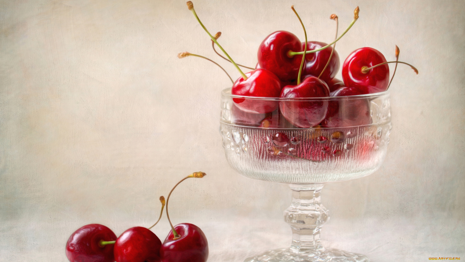 еда, вишня, черешня