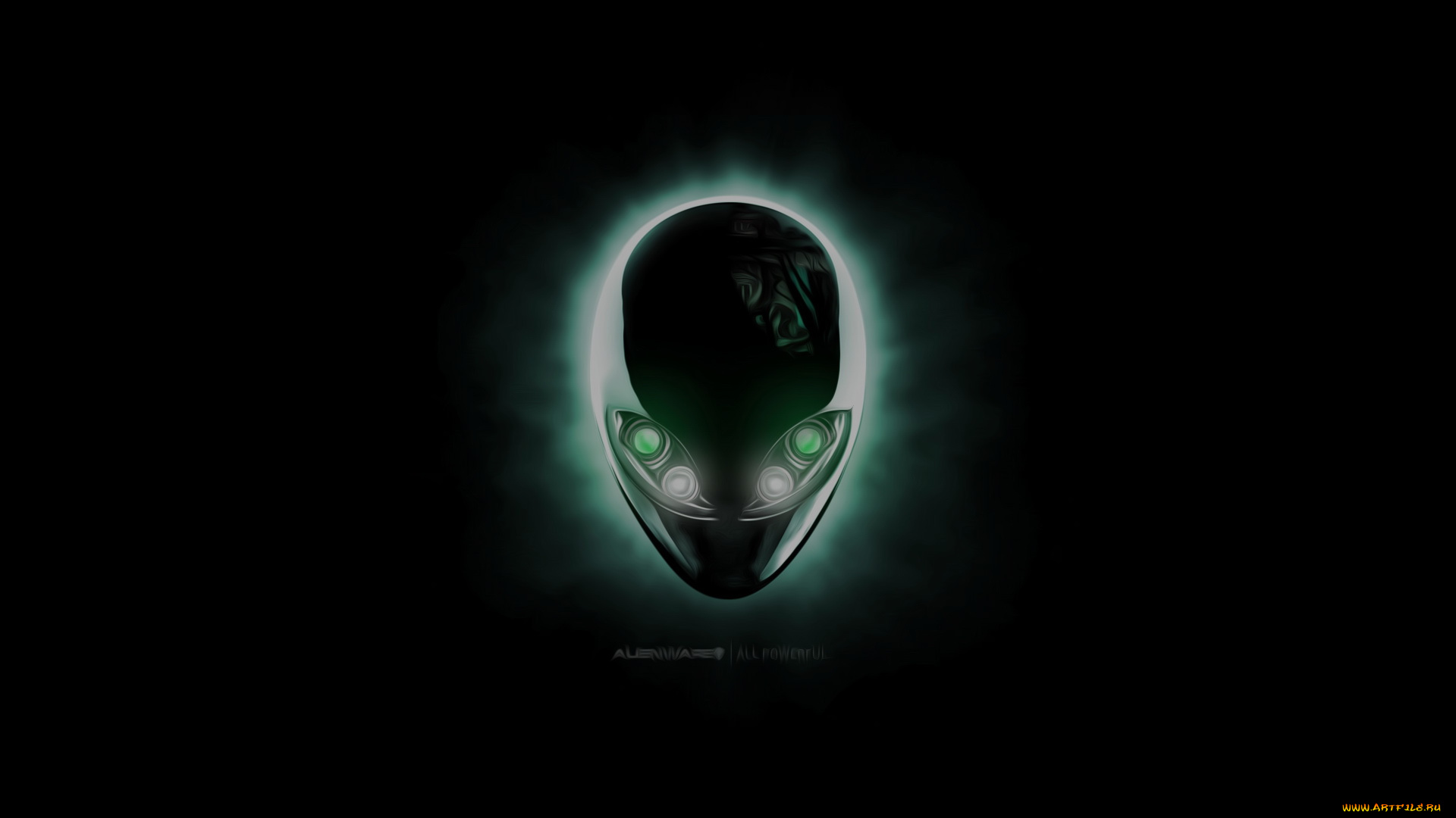 компьютеры, alienware, логотип