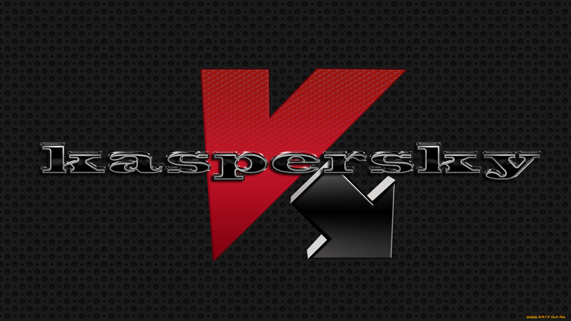 компьютеры, касперский, антивирус, фон, логотип