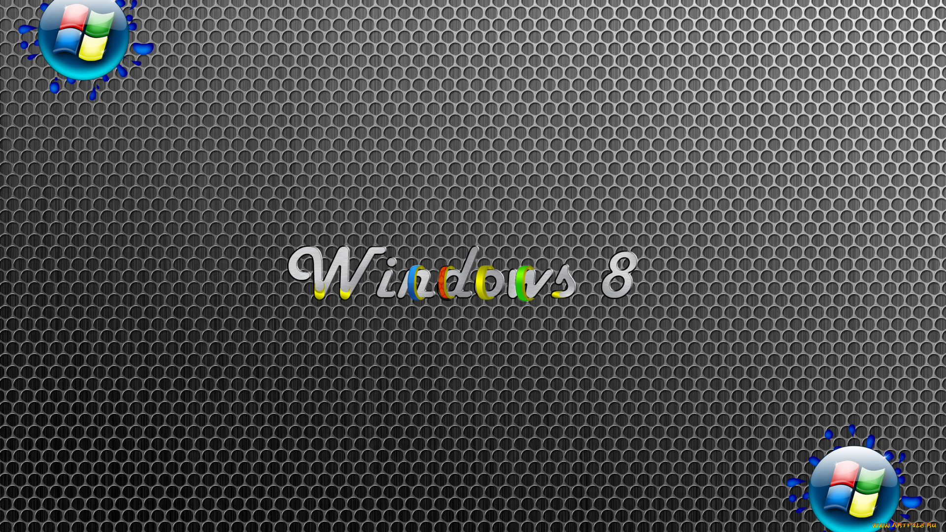 компьютеры, windows, логотип, фон