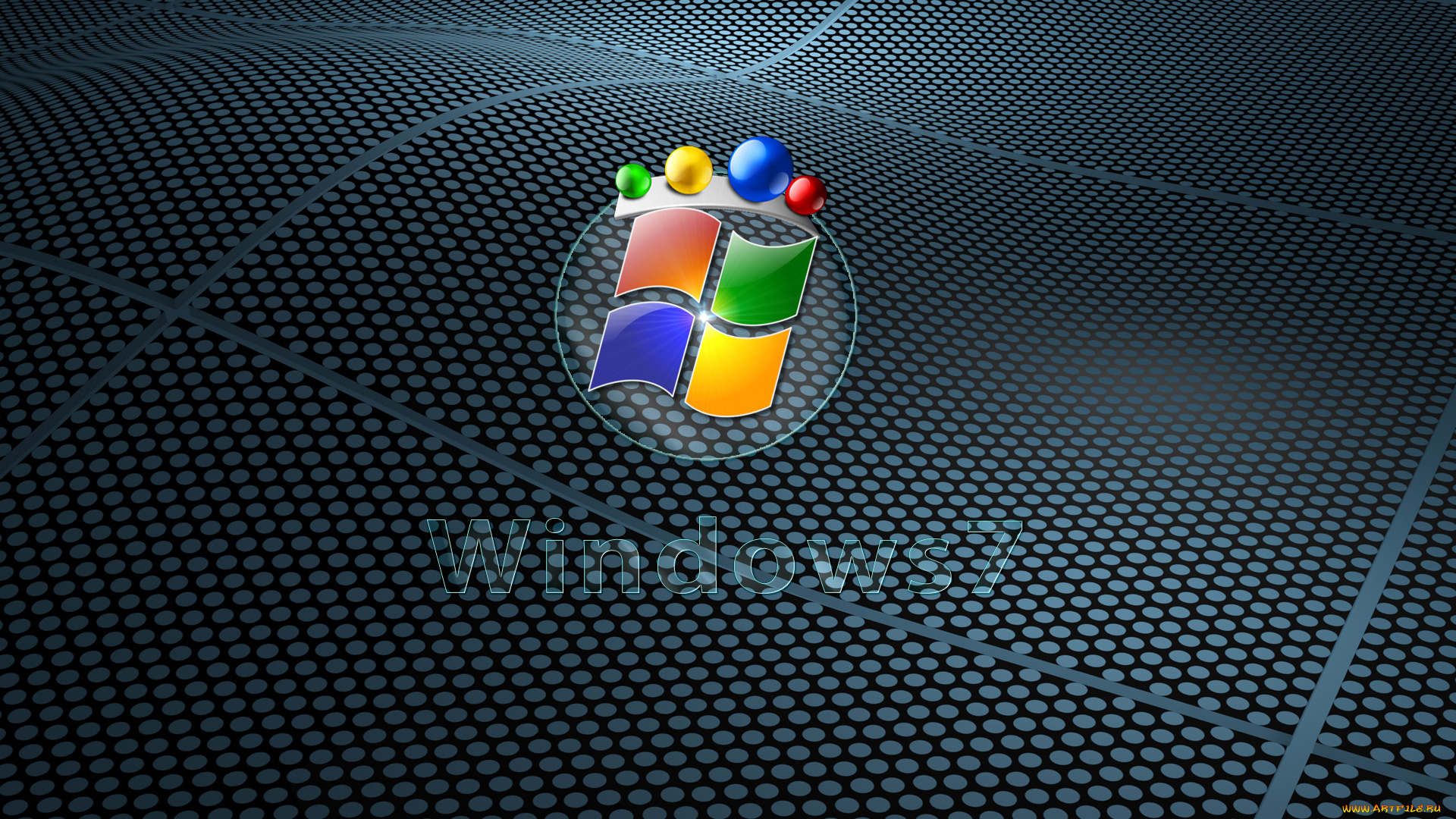 компьютеры, windows, vienna, фон, логотип